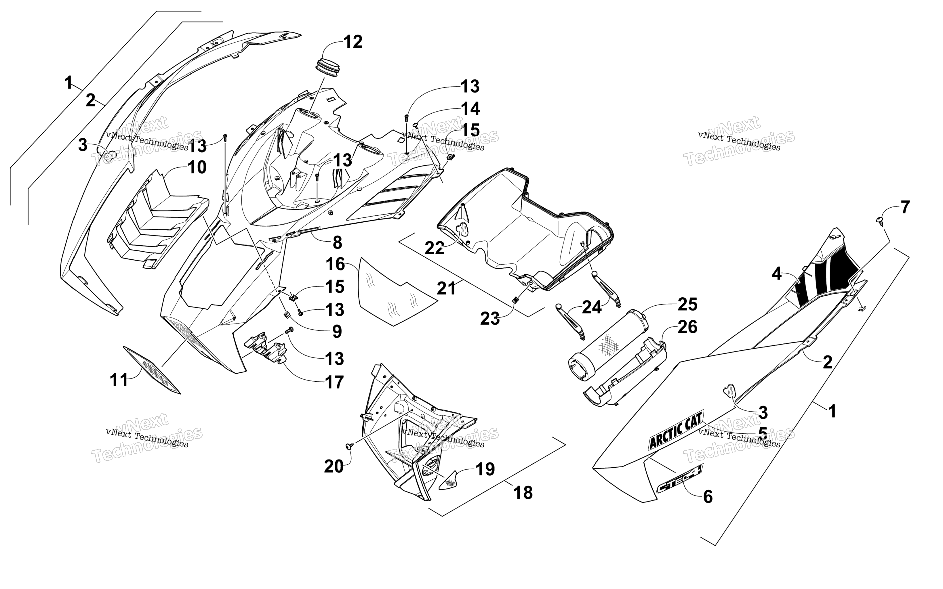Капот And Air Intake Assembly