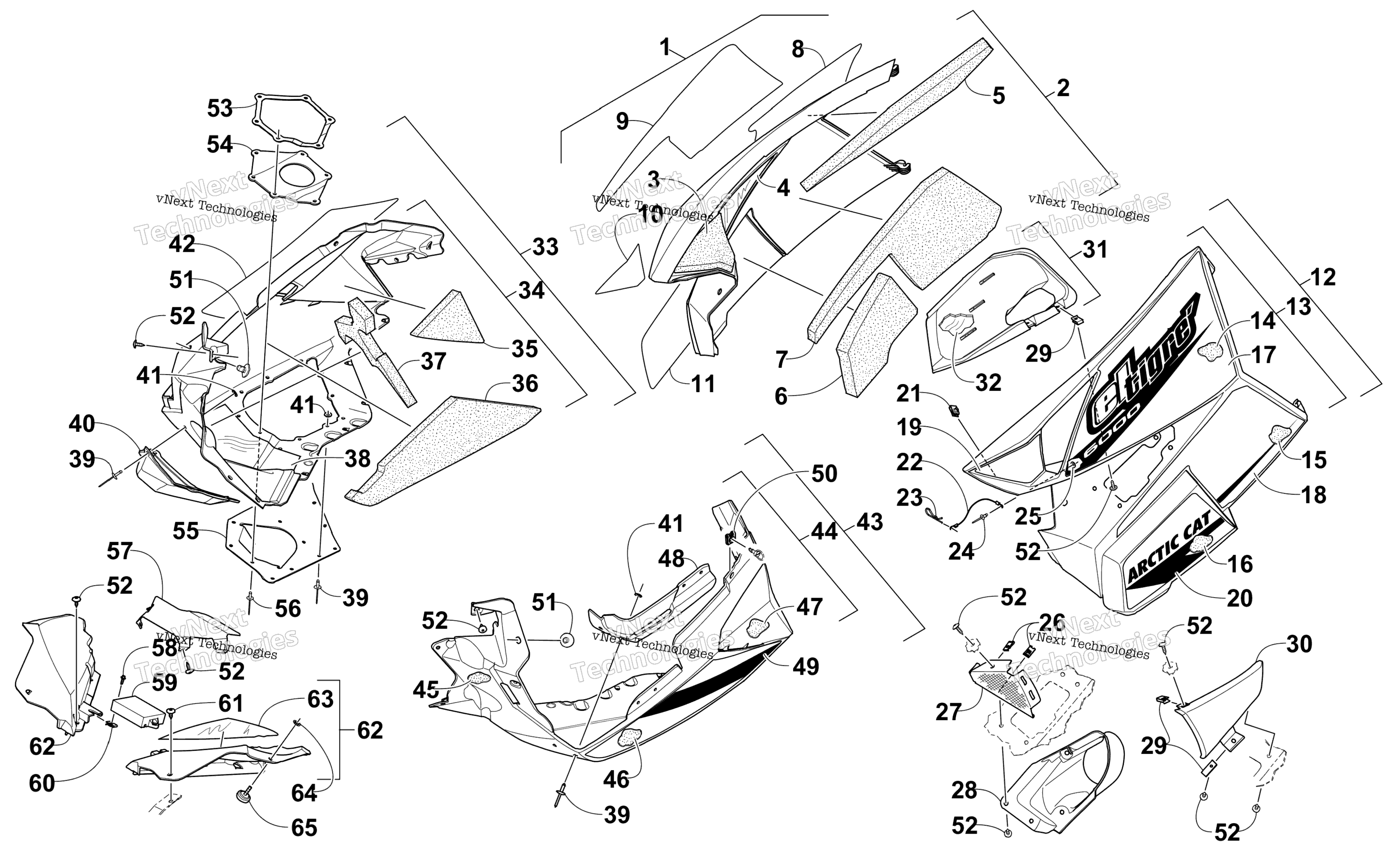 Skid Plate и Side панель узел