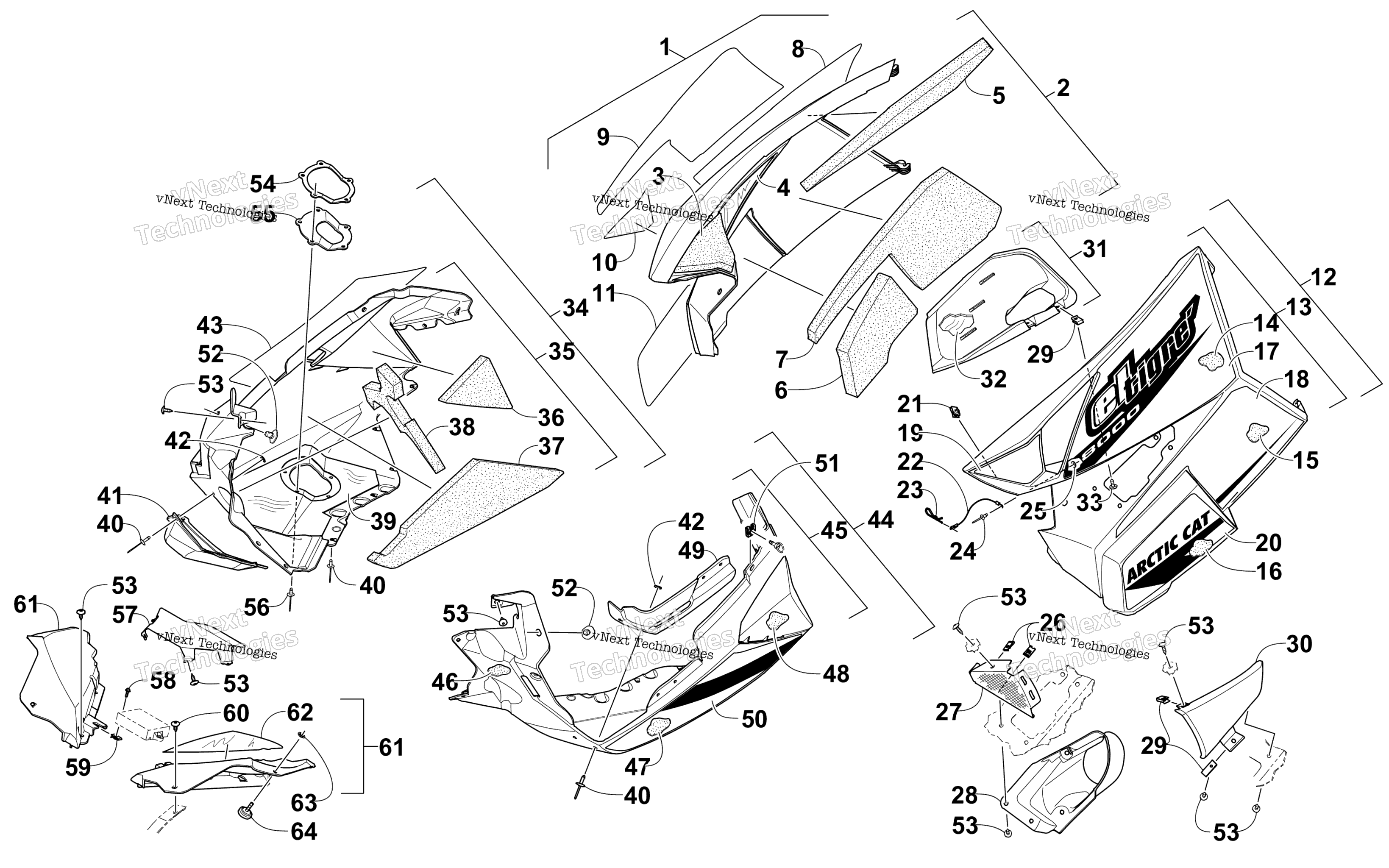 Skid Plate и Side панель узел