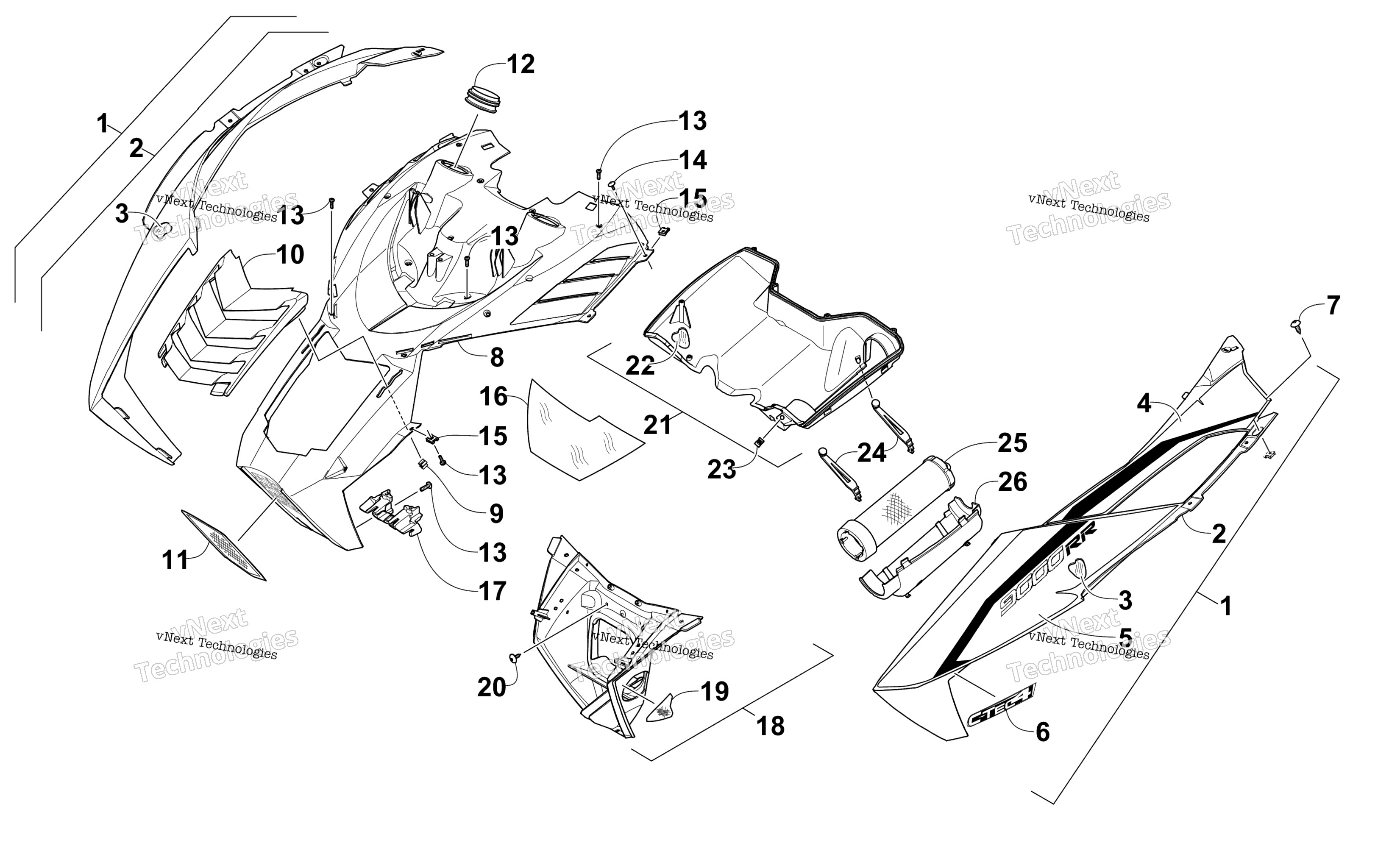 Капот And Air Intake Assembly