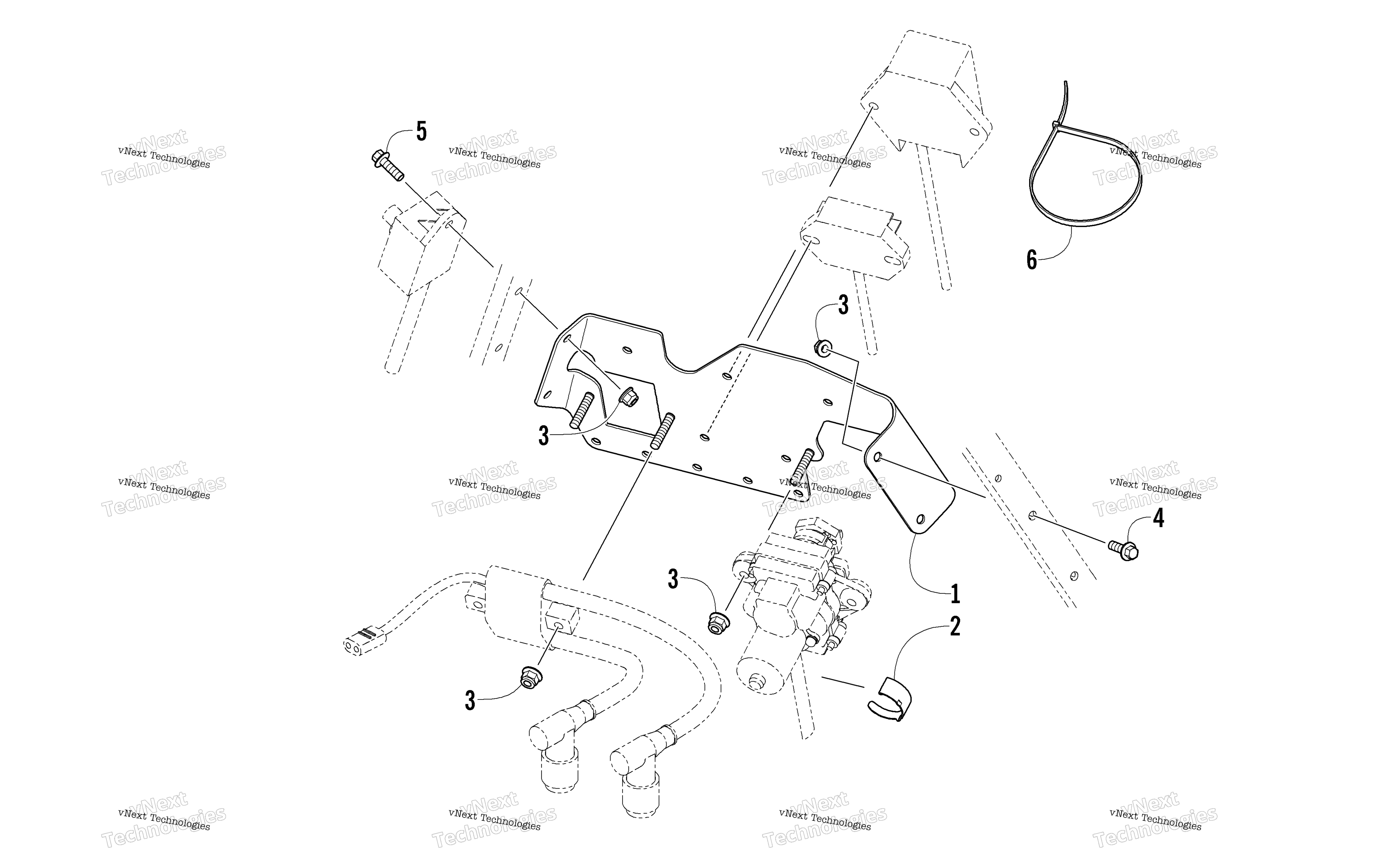 Электрооборудование Panel Assembly