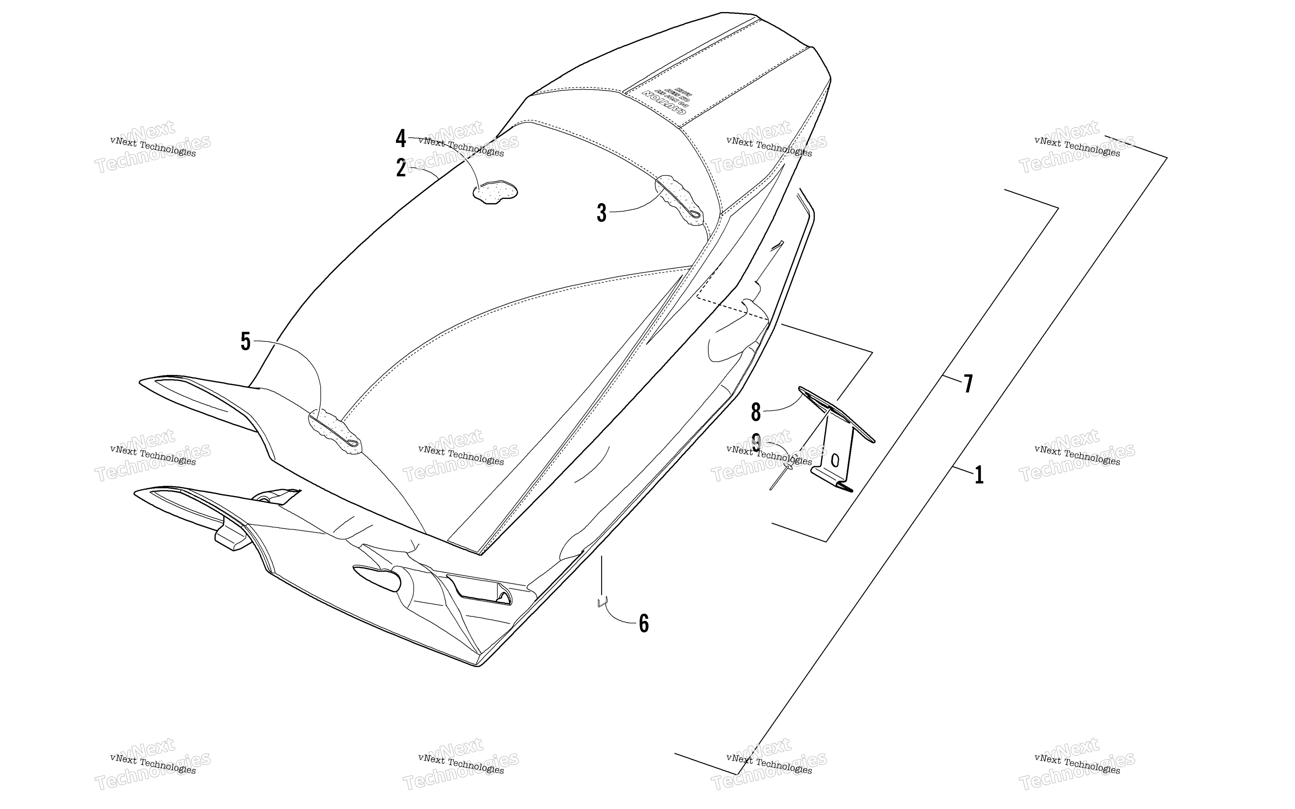 Сиденье Assembly