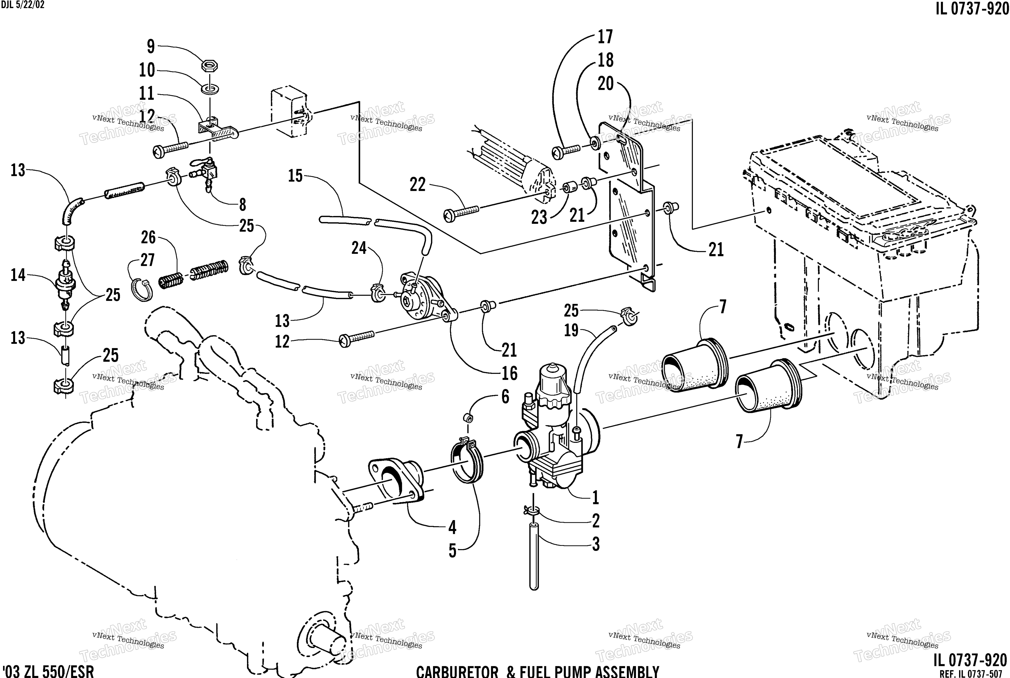 Карбюратор And Fuel Pump Assembly