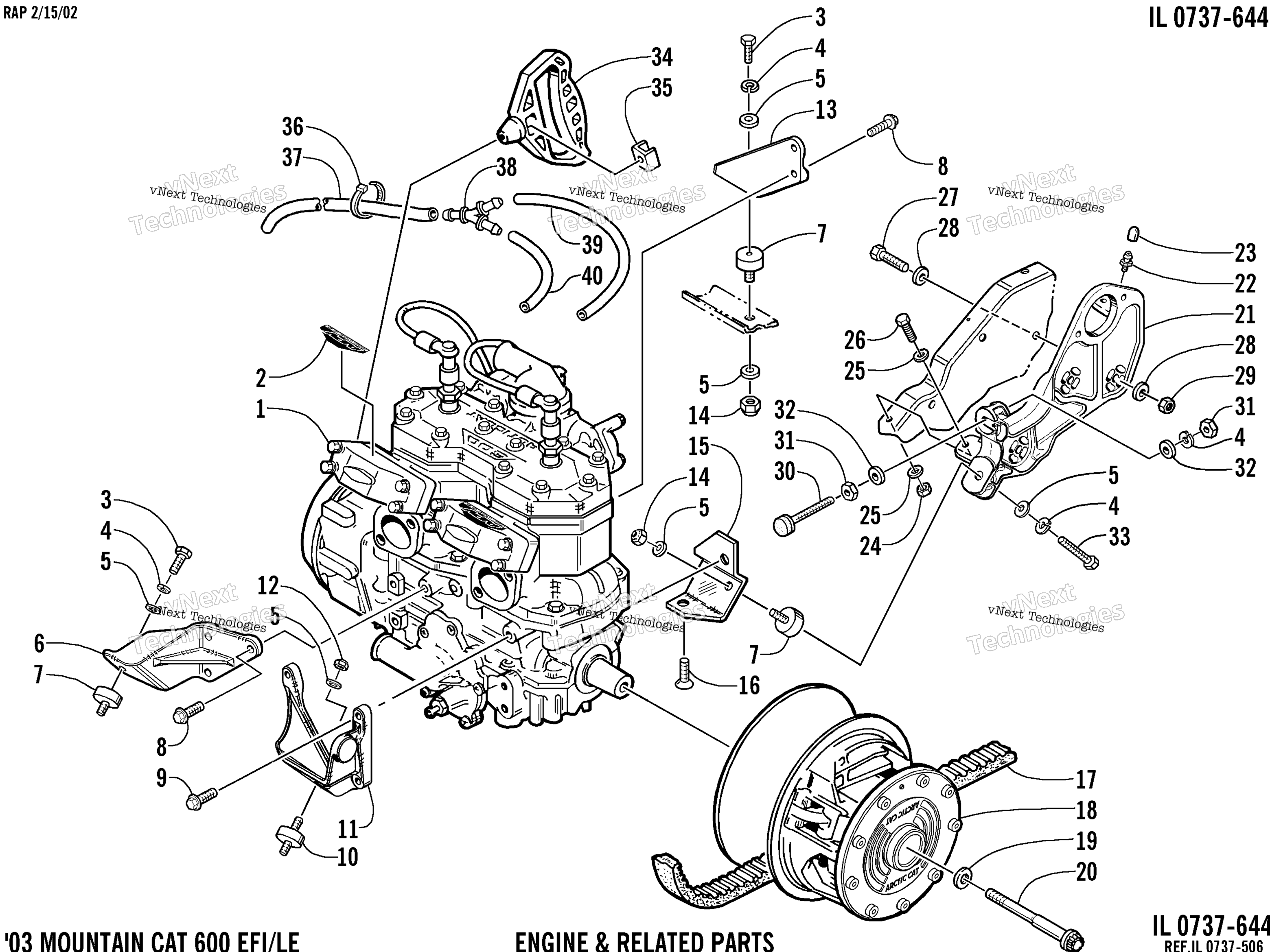 Двигатель And Related Parts