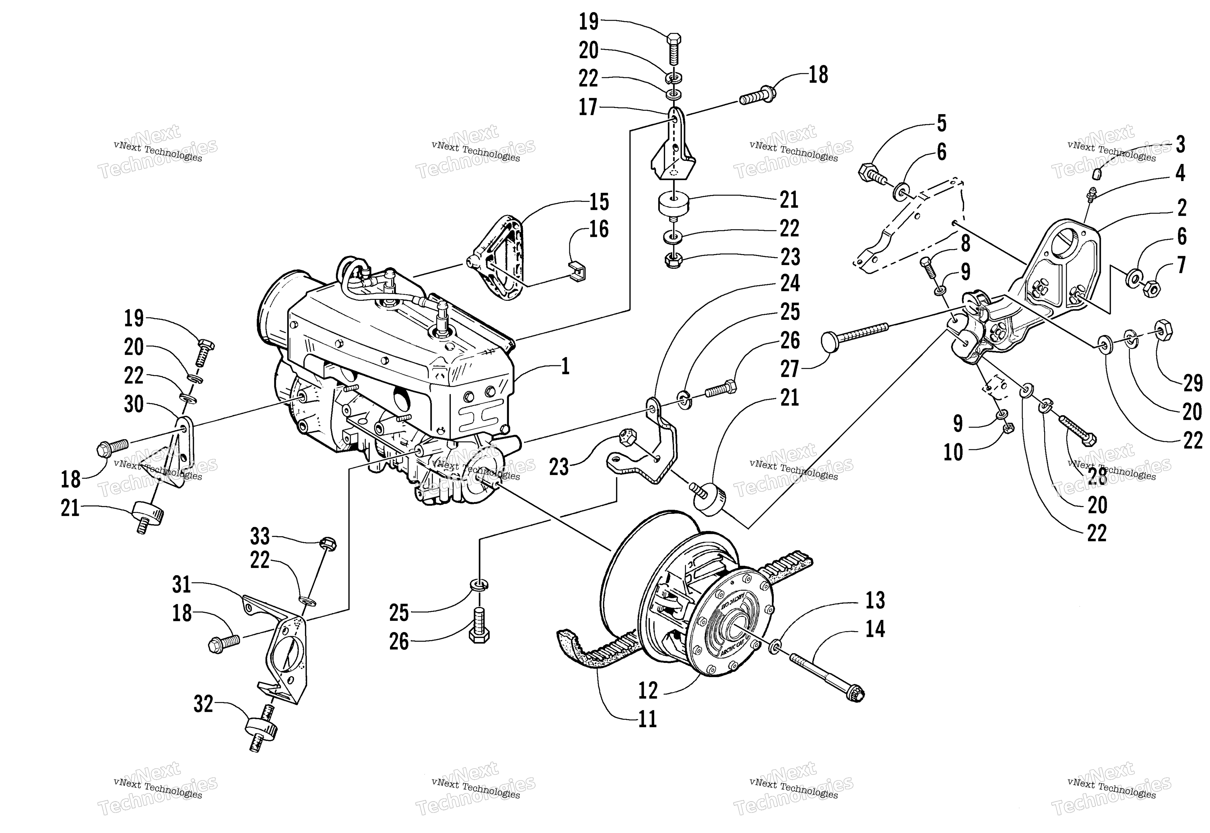 Двигатель And Related Parts