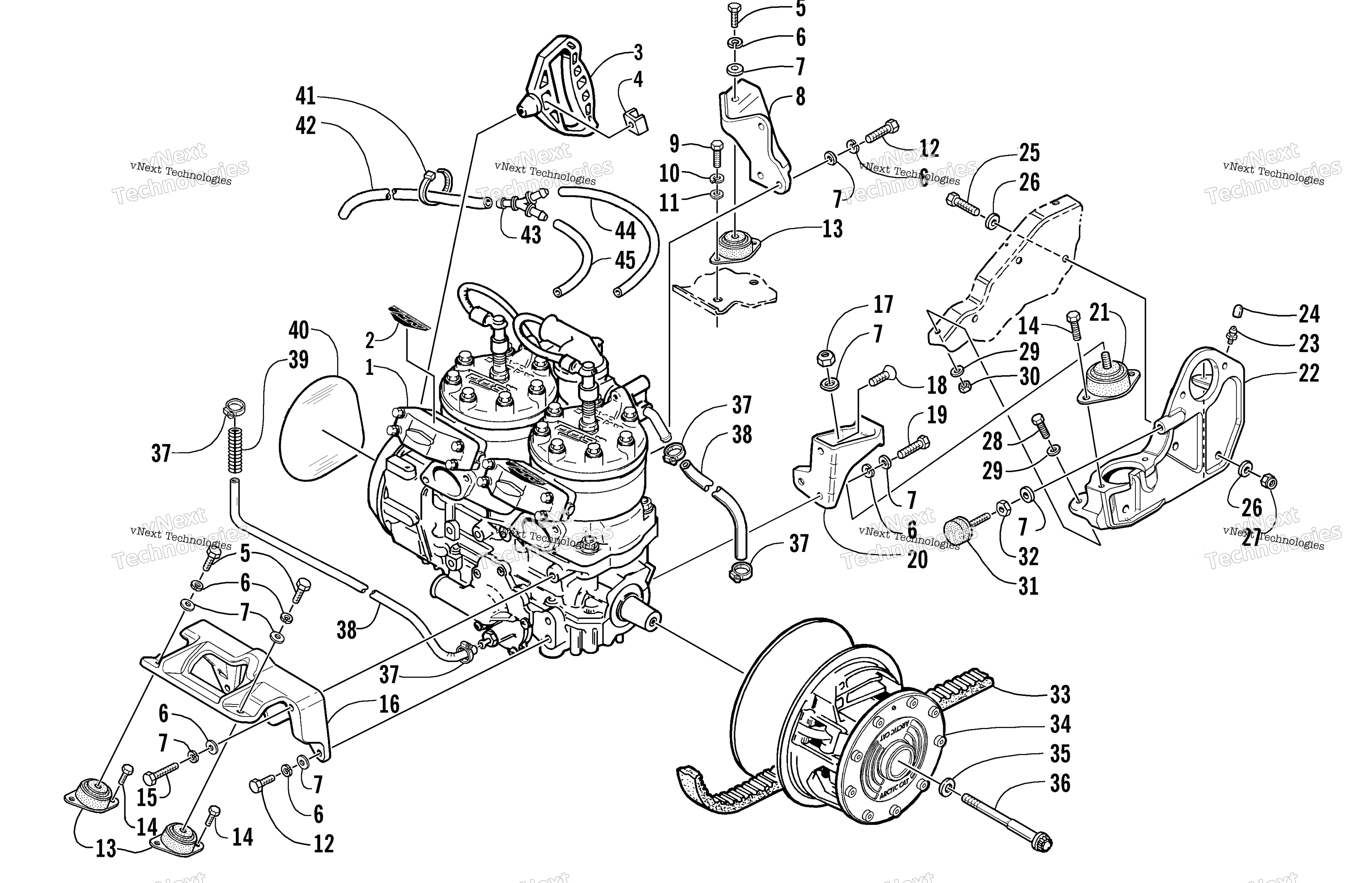 Двигатель And Related Parts