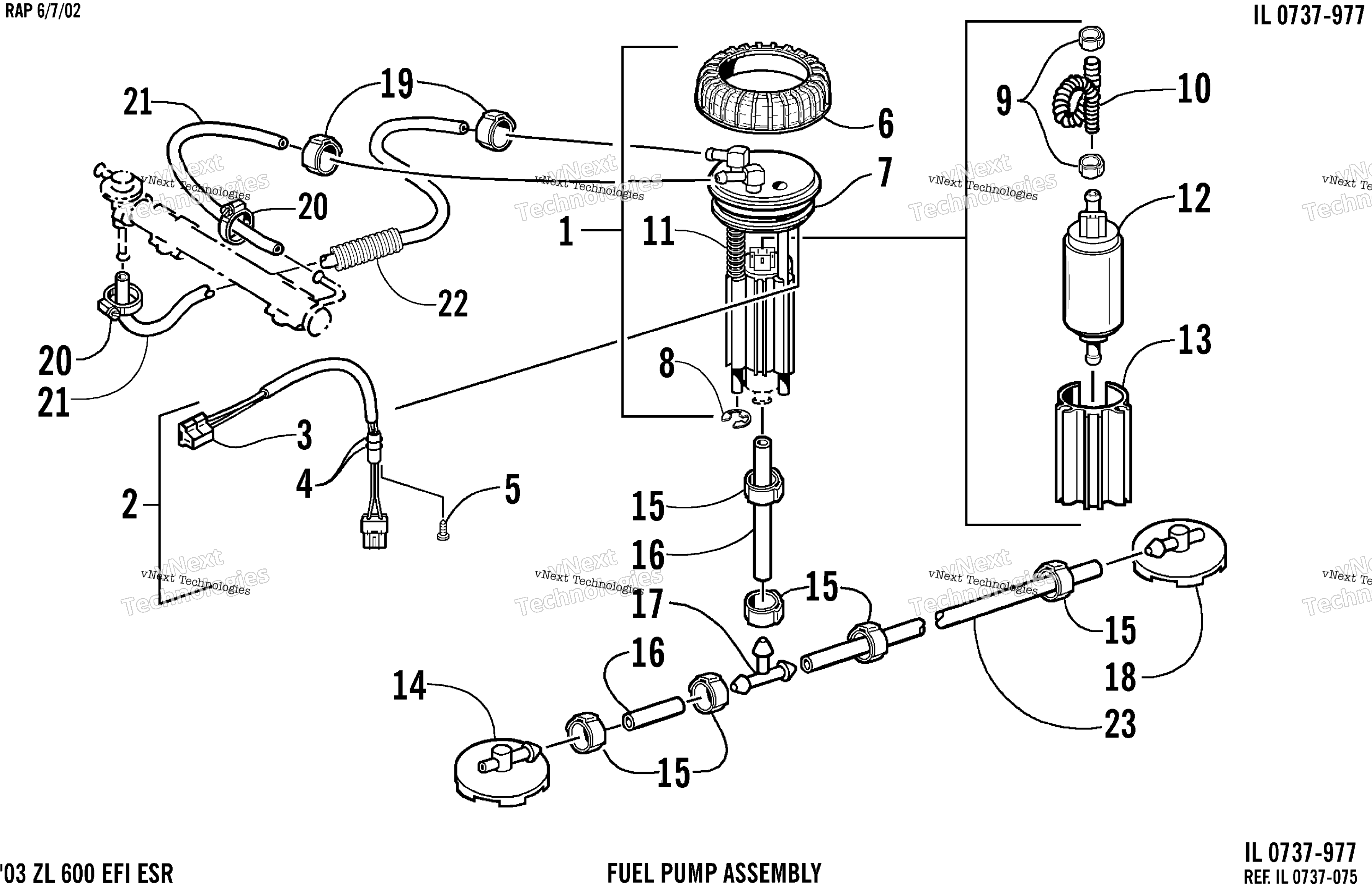 Топливная система Pump Assembly