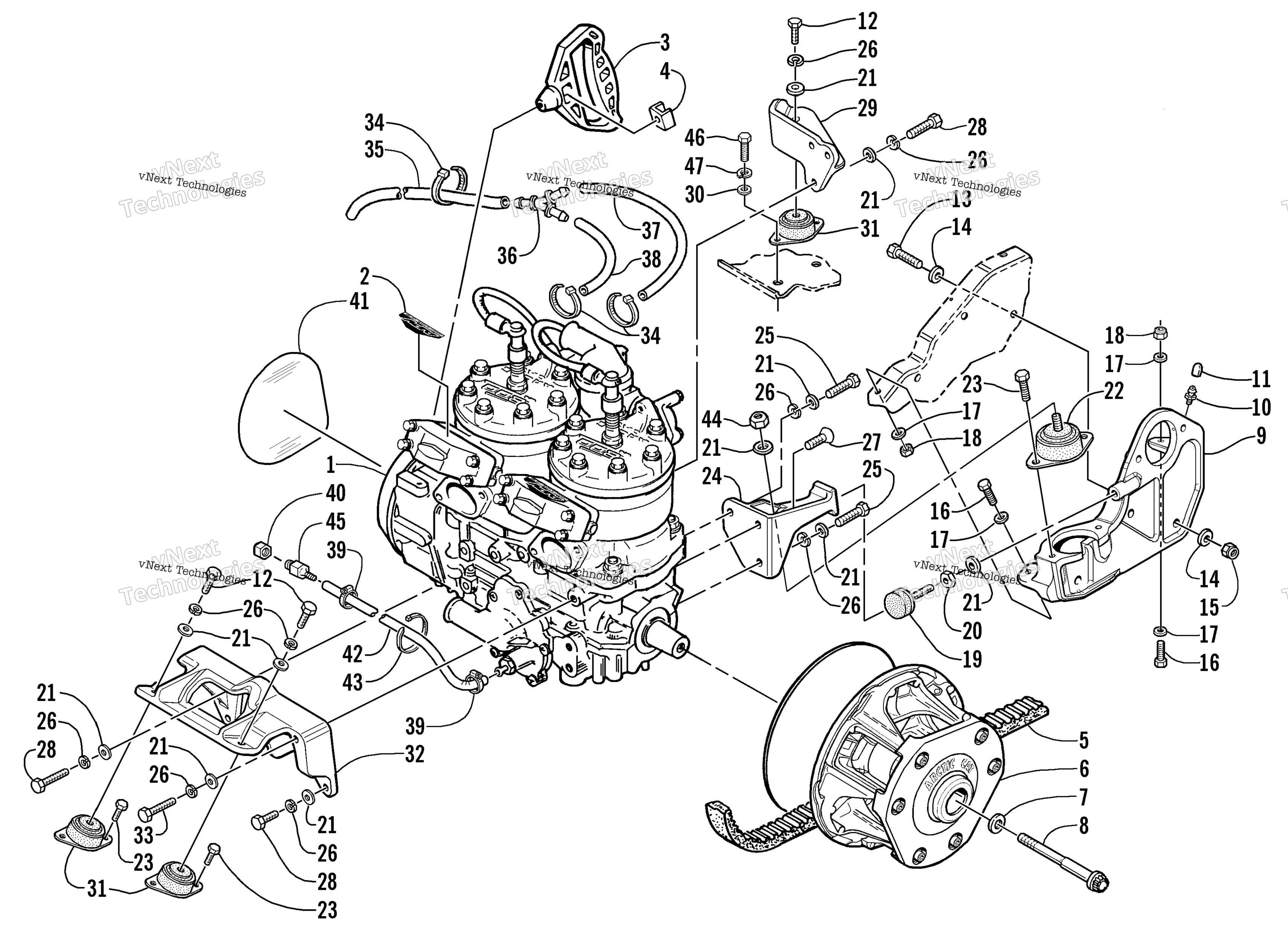 Двигатель And Related Parts