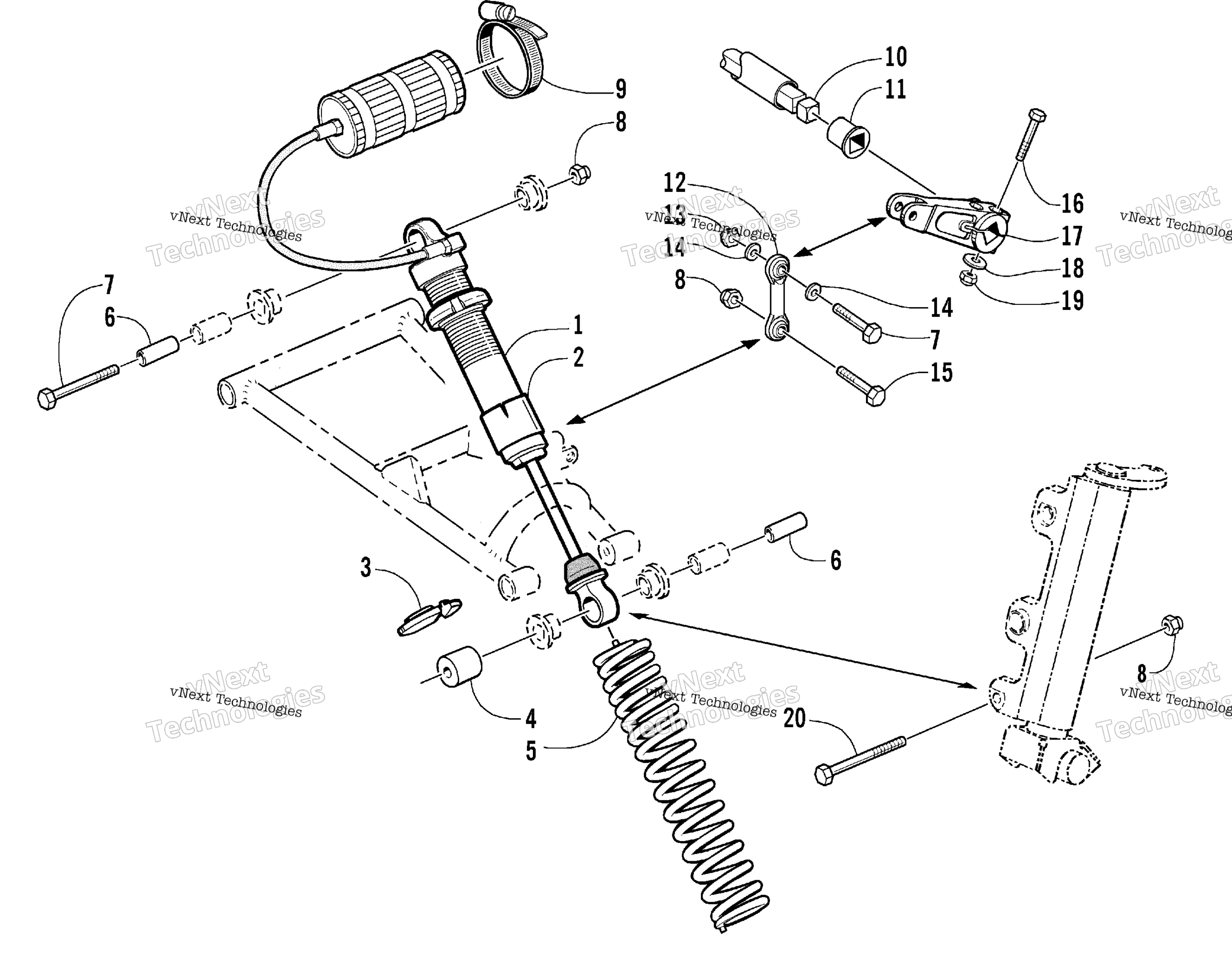 Амортизатор Absorber And Sway Bar Assembly