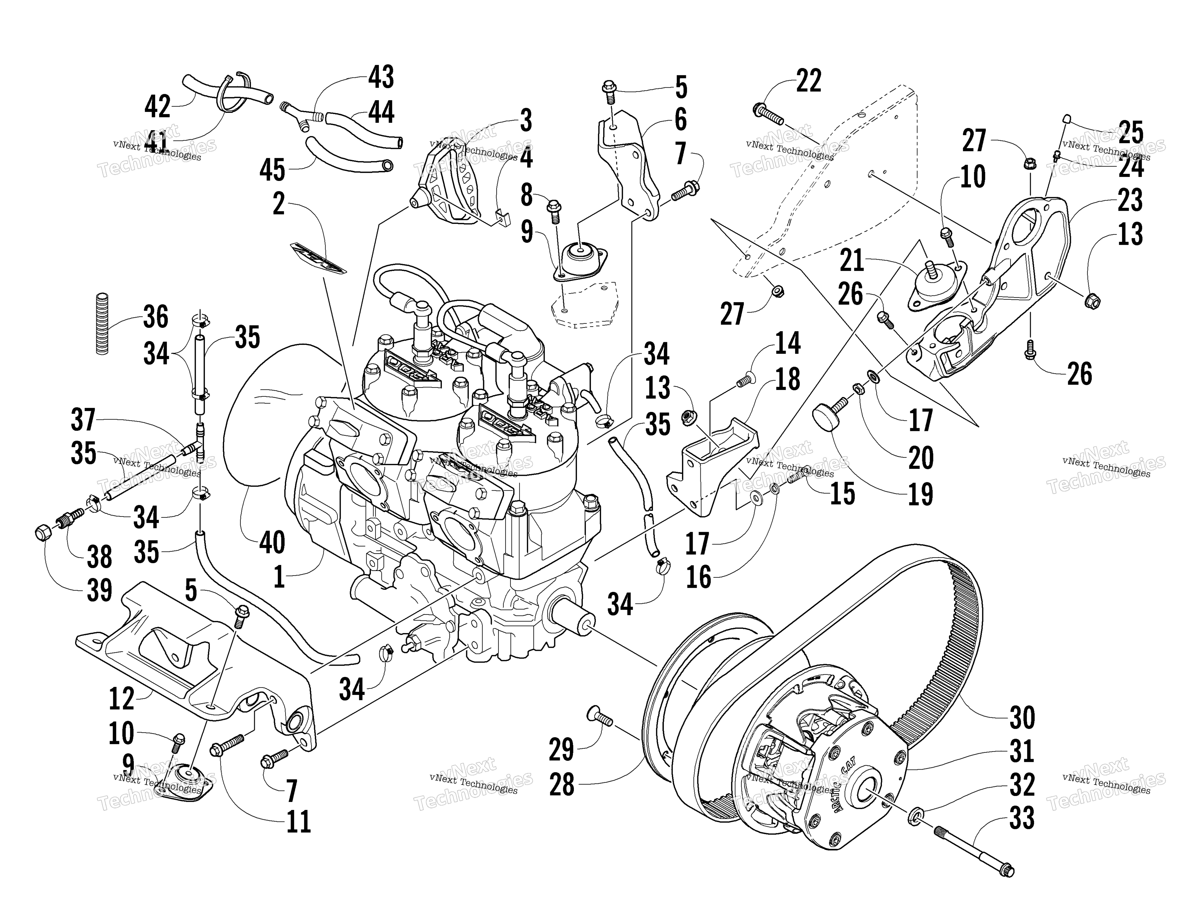 Двигатель And Related Parts