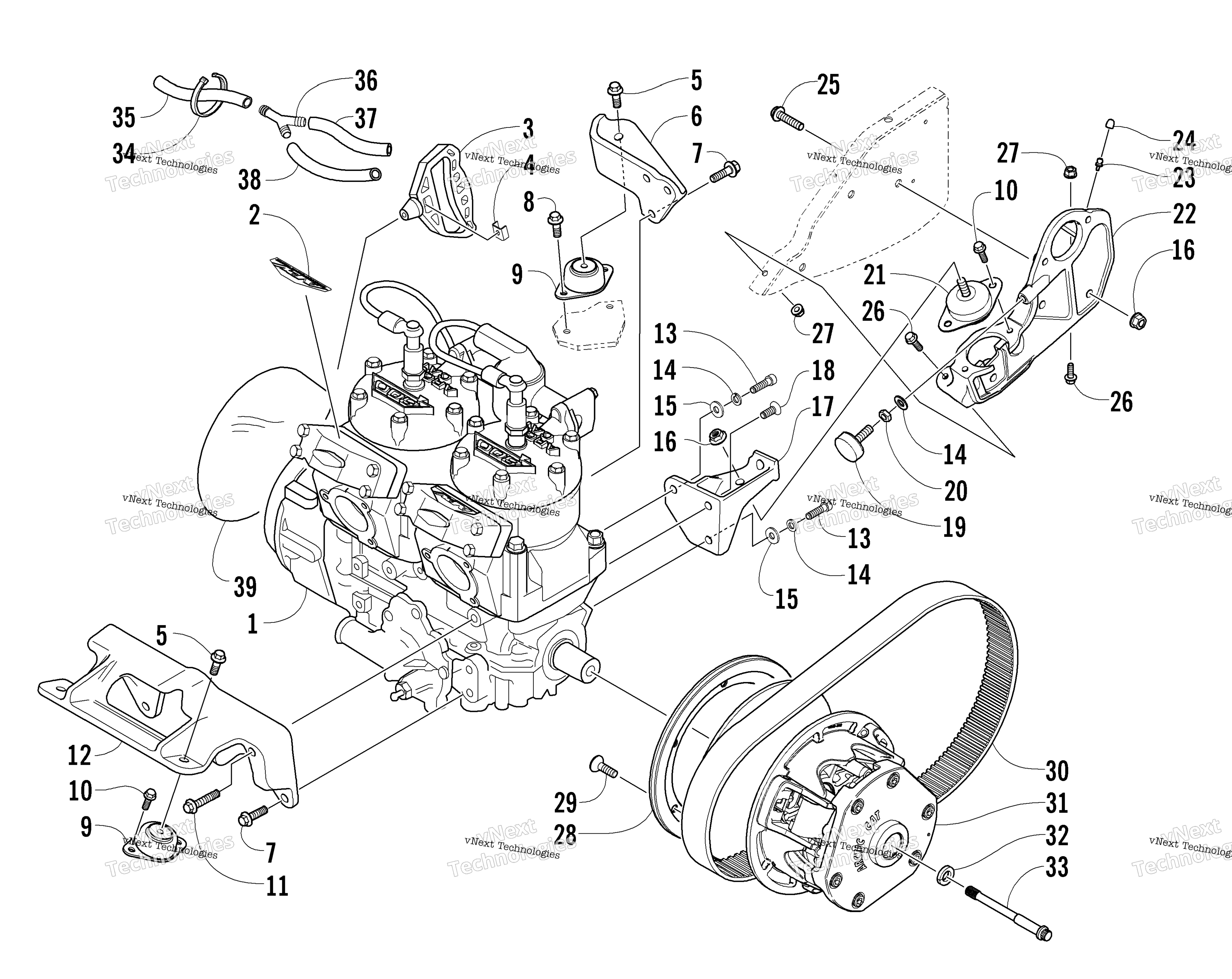 Двигатель And Related Parts