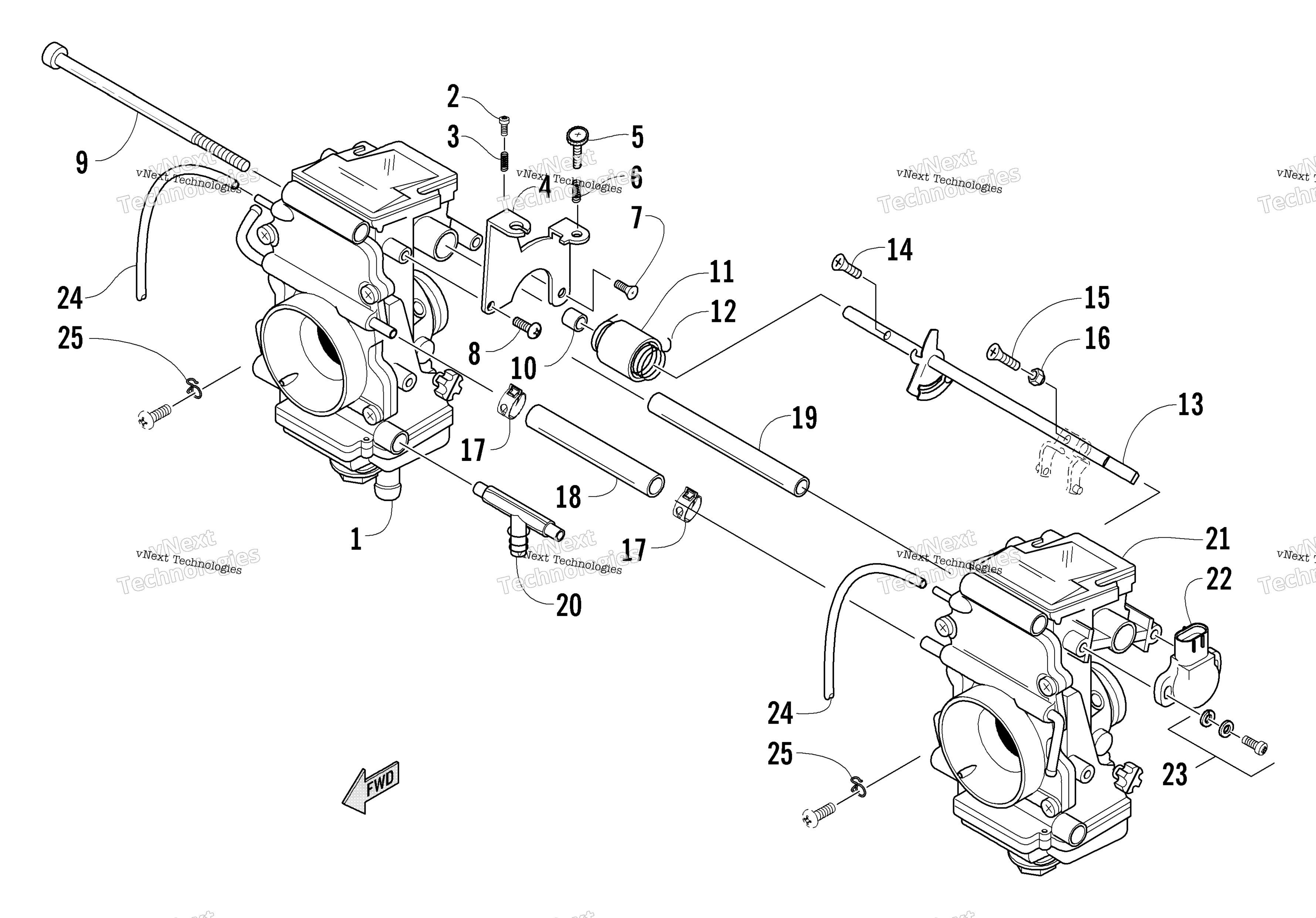Карбюратор - External Parts