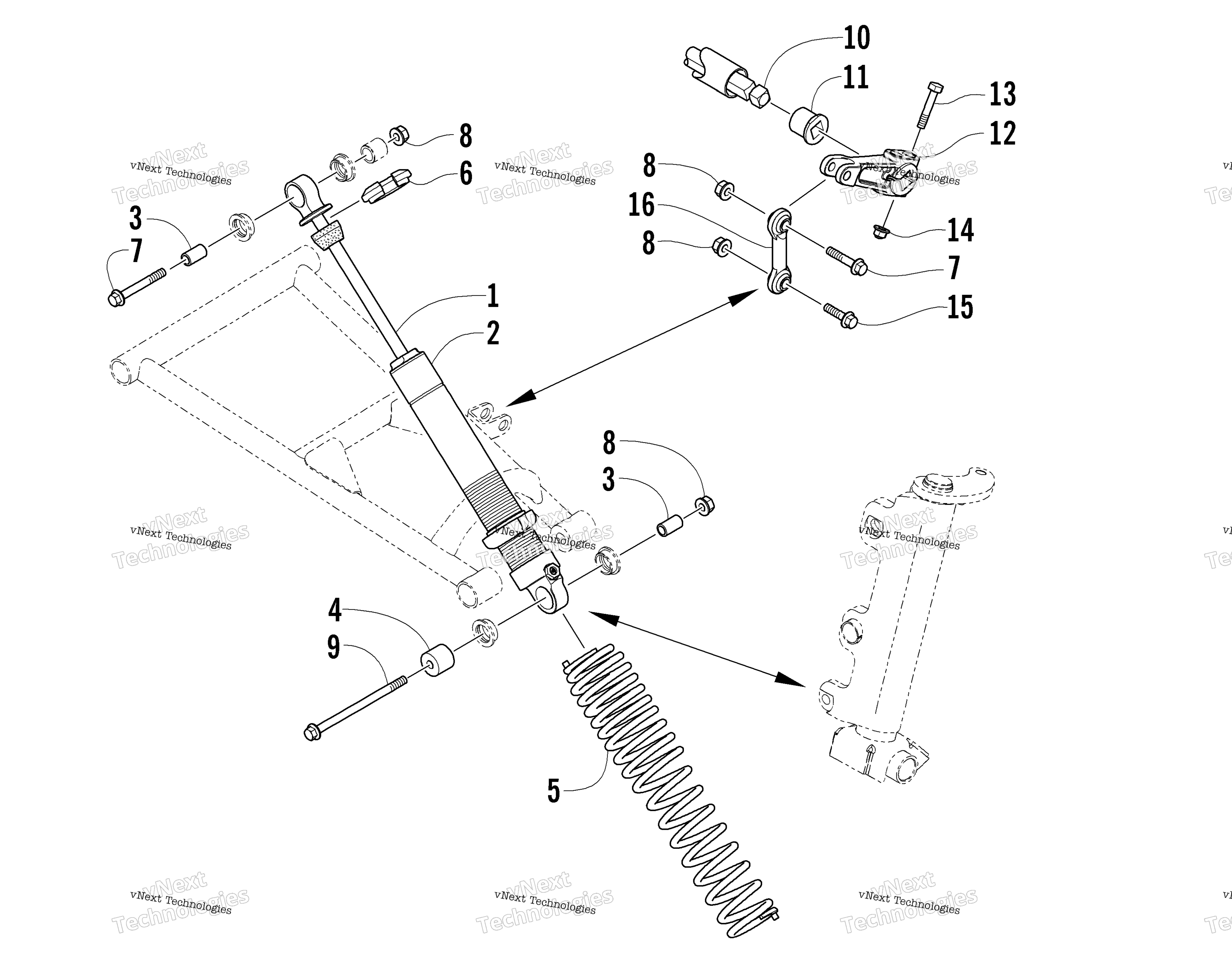 Амортизатор Absorber And Sway Bar Assembly