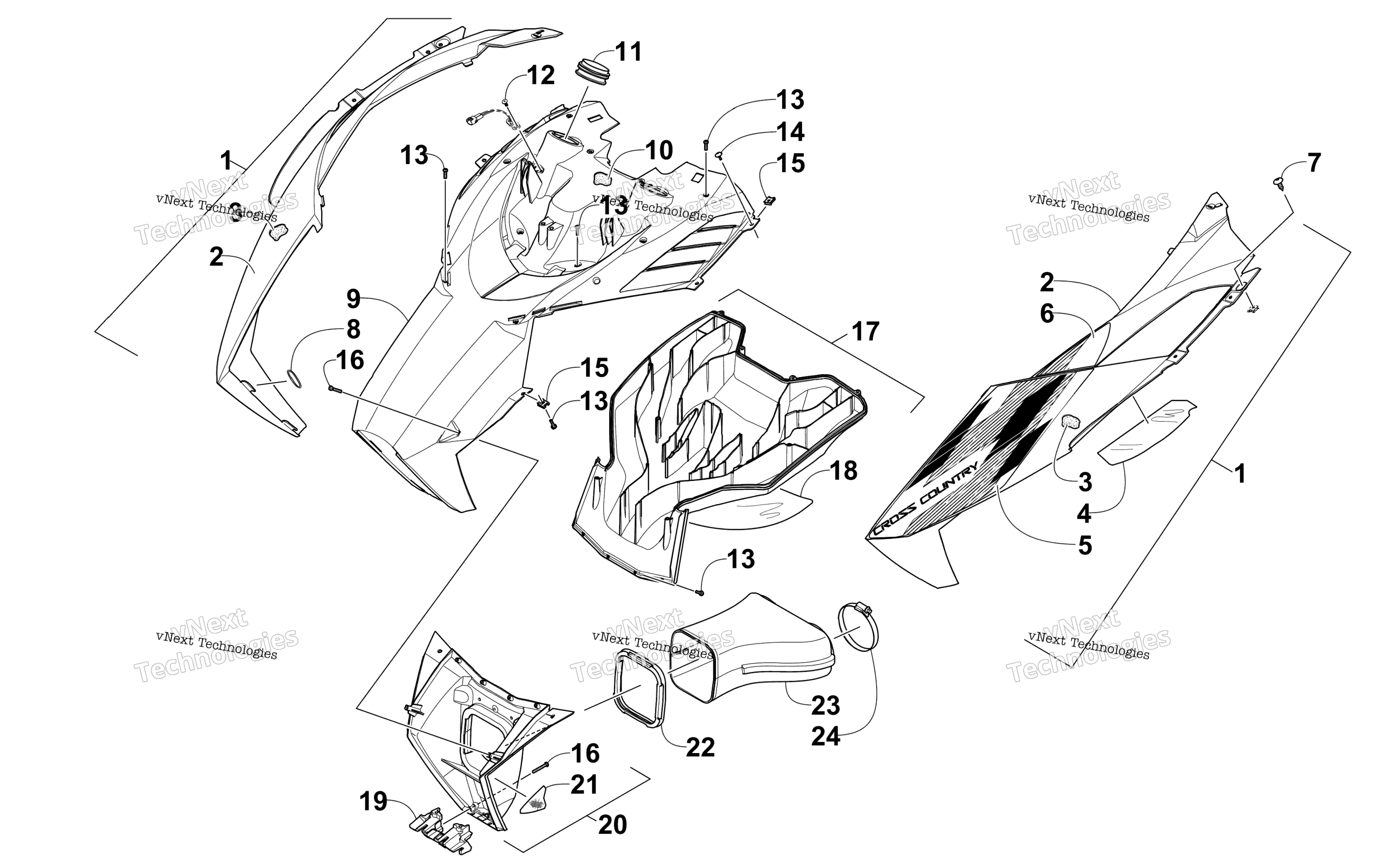 Капот And Air Intake Assembly