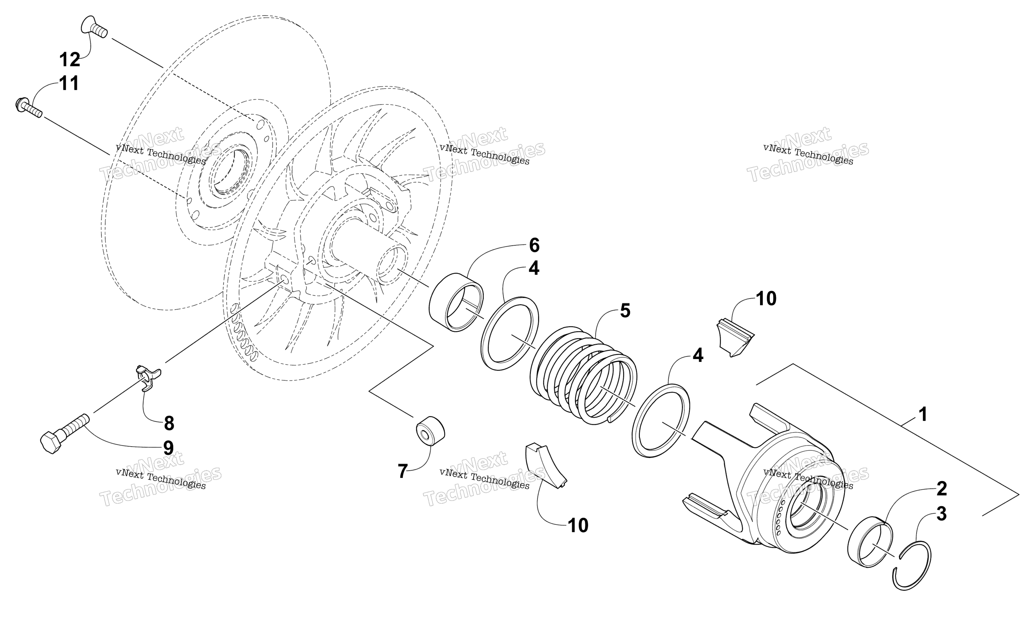 Ведомый Clutch