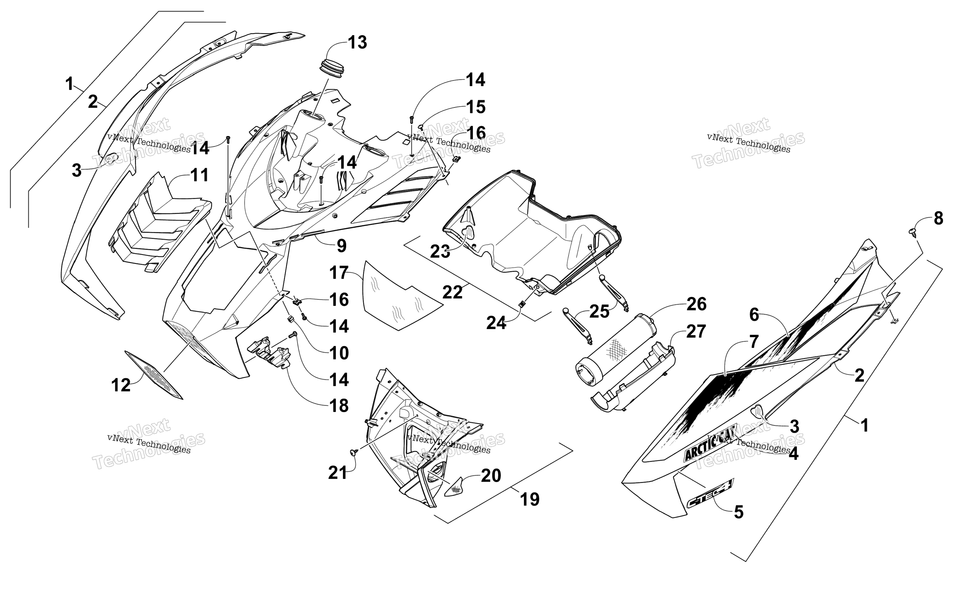 Капот And Air Intake Assembly