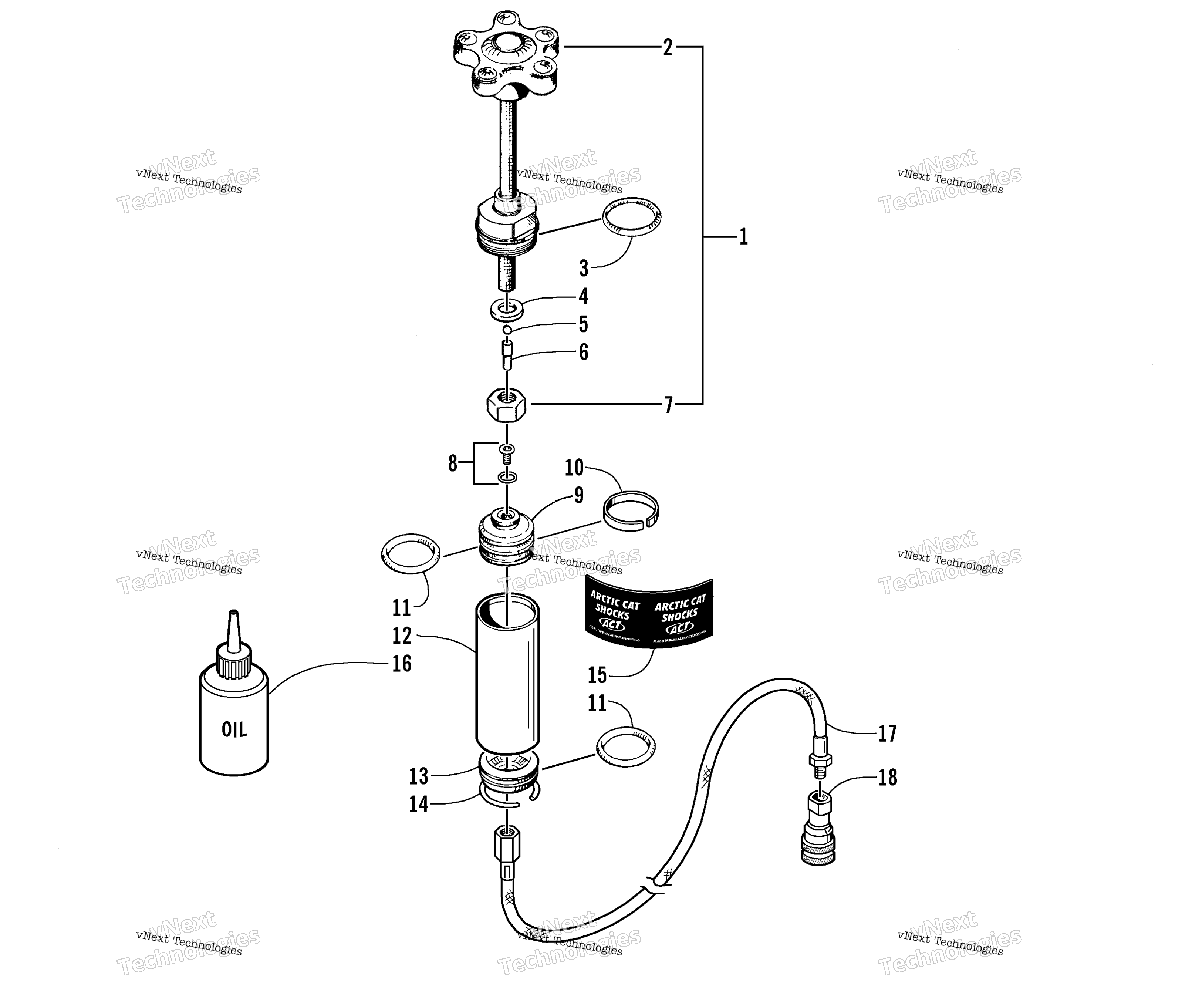 Remote Shock Limiter узел (Le C)