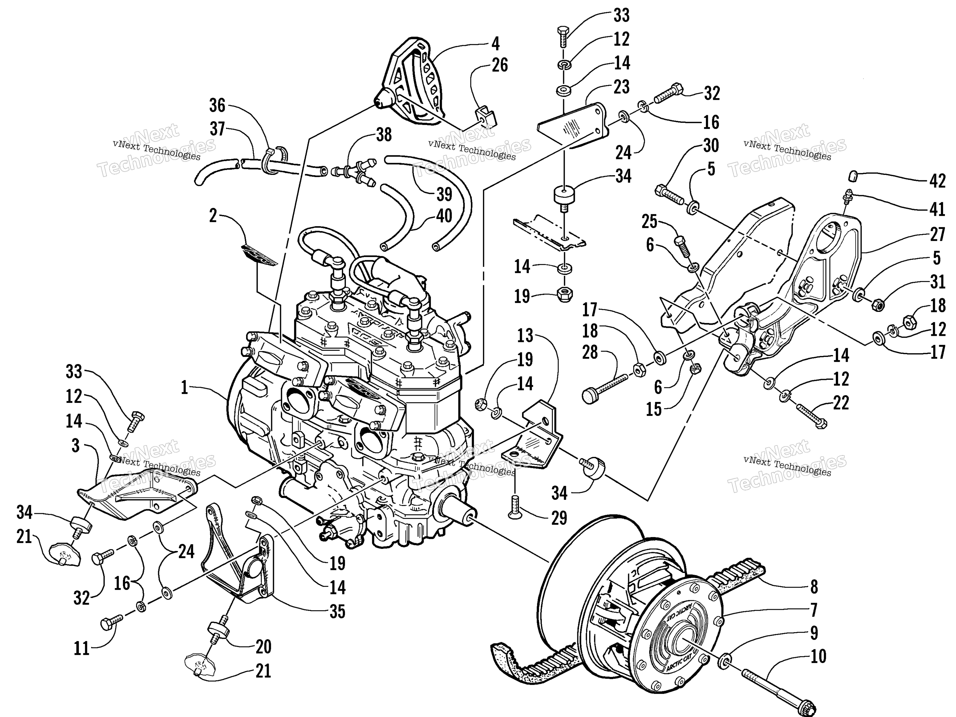 Двигатель And Related Parts