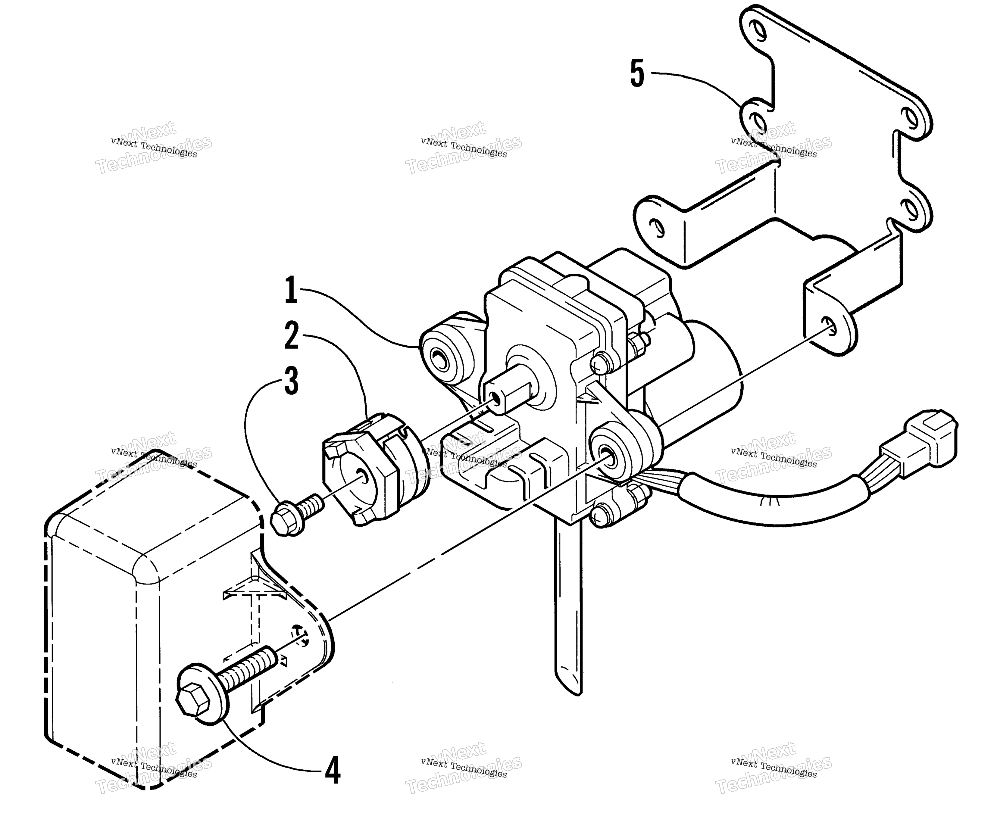 Servomotor узел