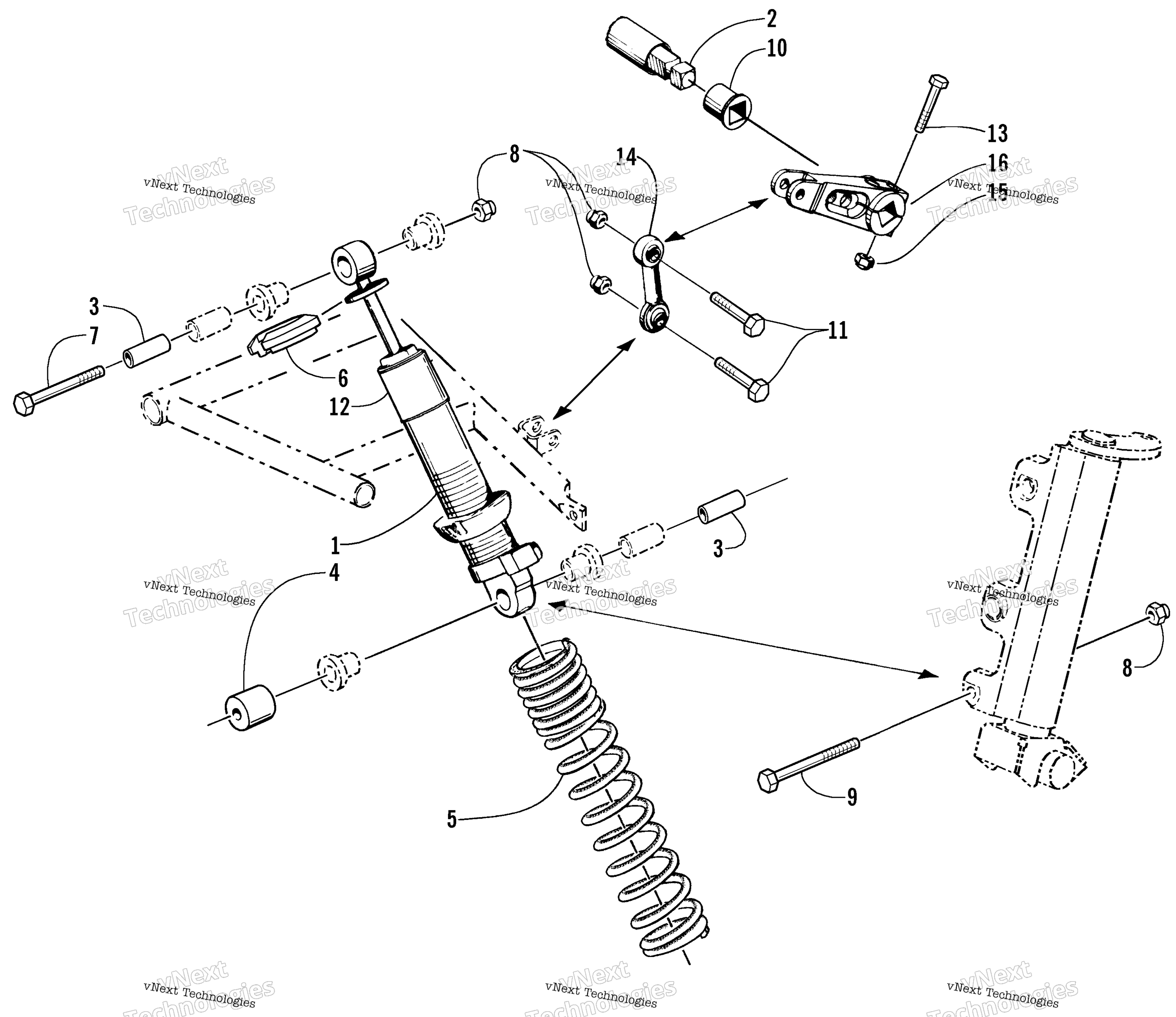 Амортизатор Absorber And Sway Bar Assembly