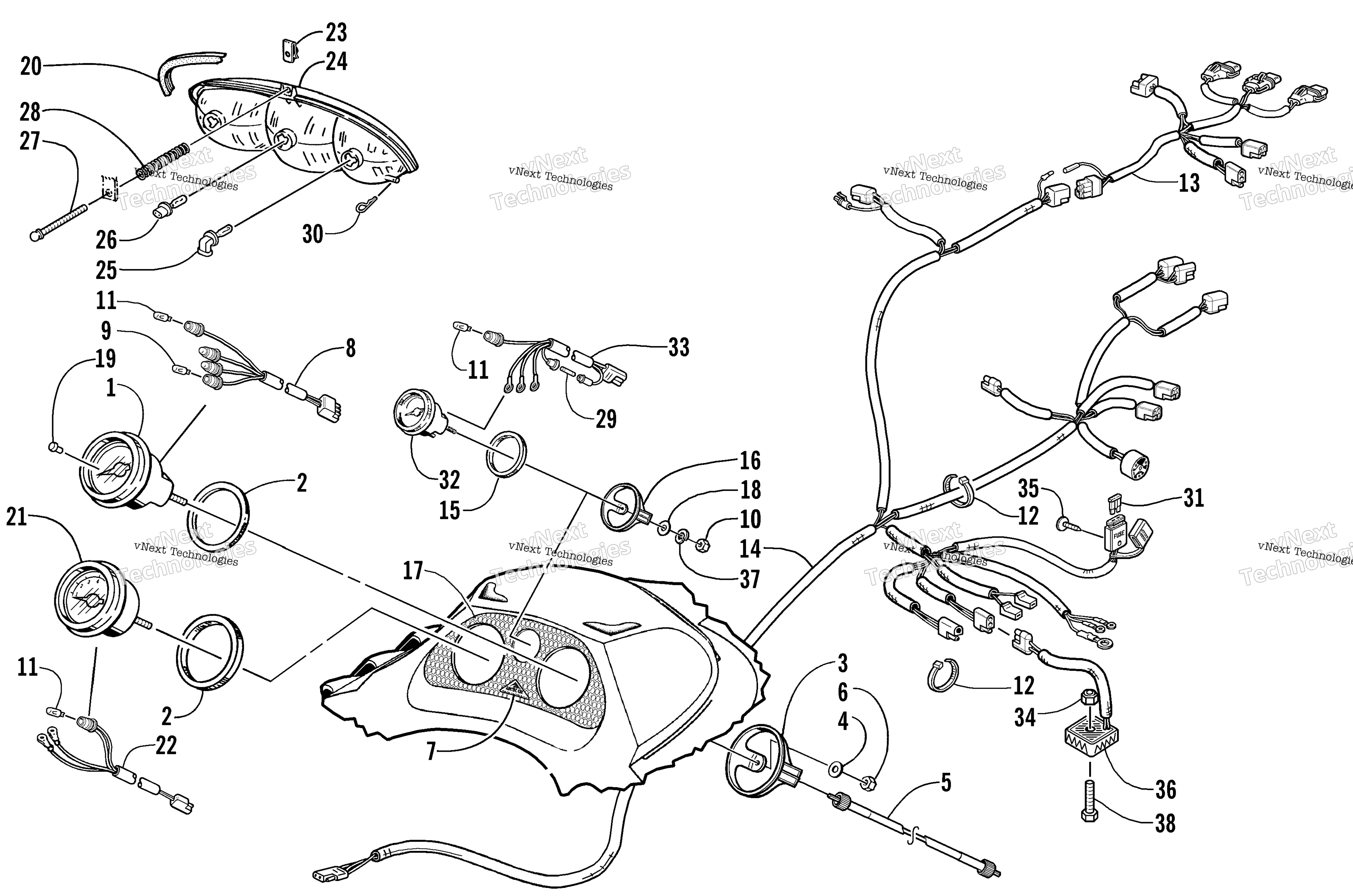Instruments и Wiring Assemblies