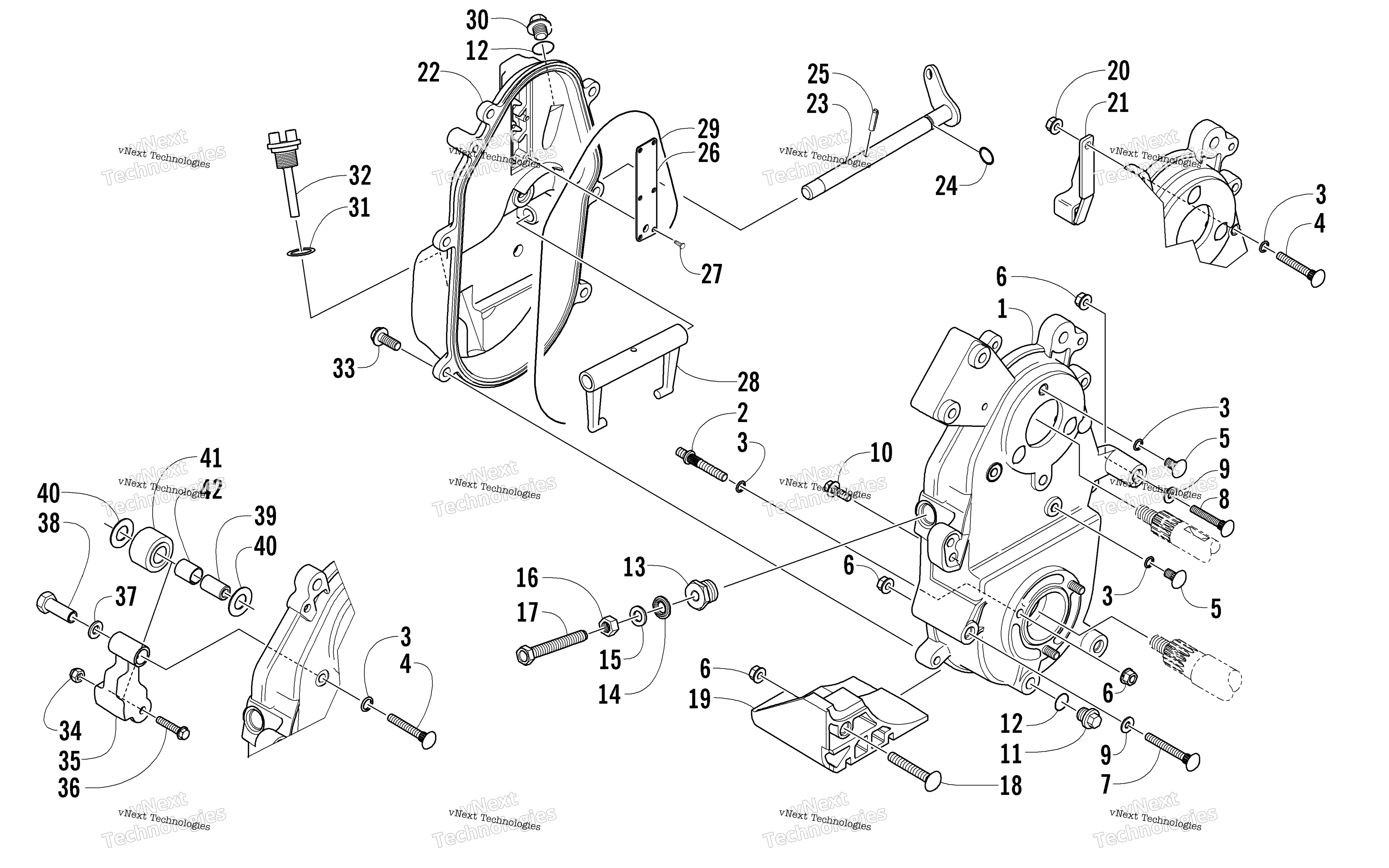 Dropcase и цепь Tension узел