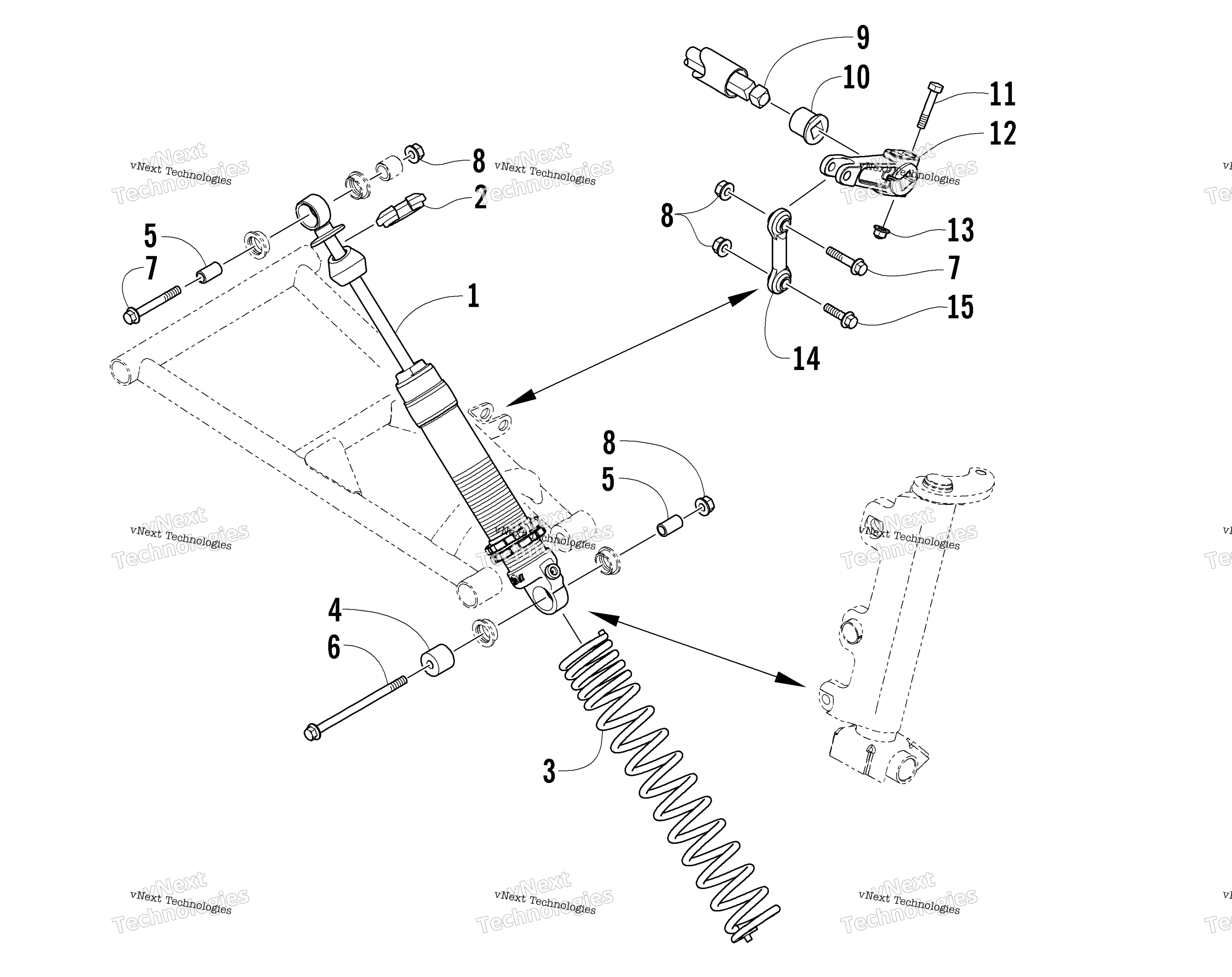 Амортизатор Absorber And Sway Bar Assembly