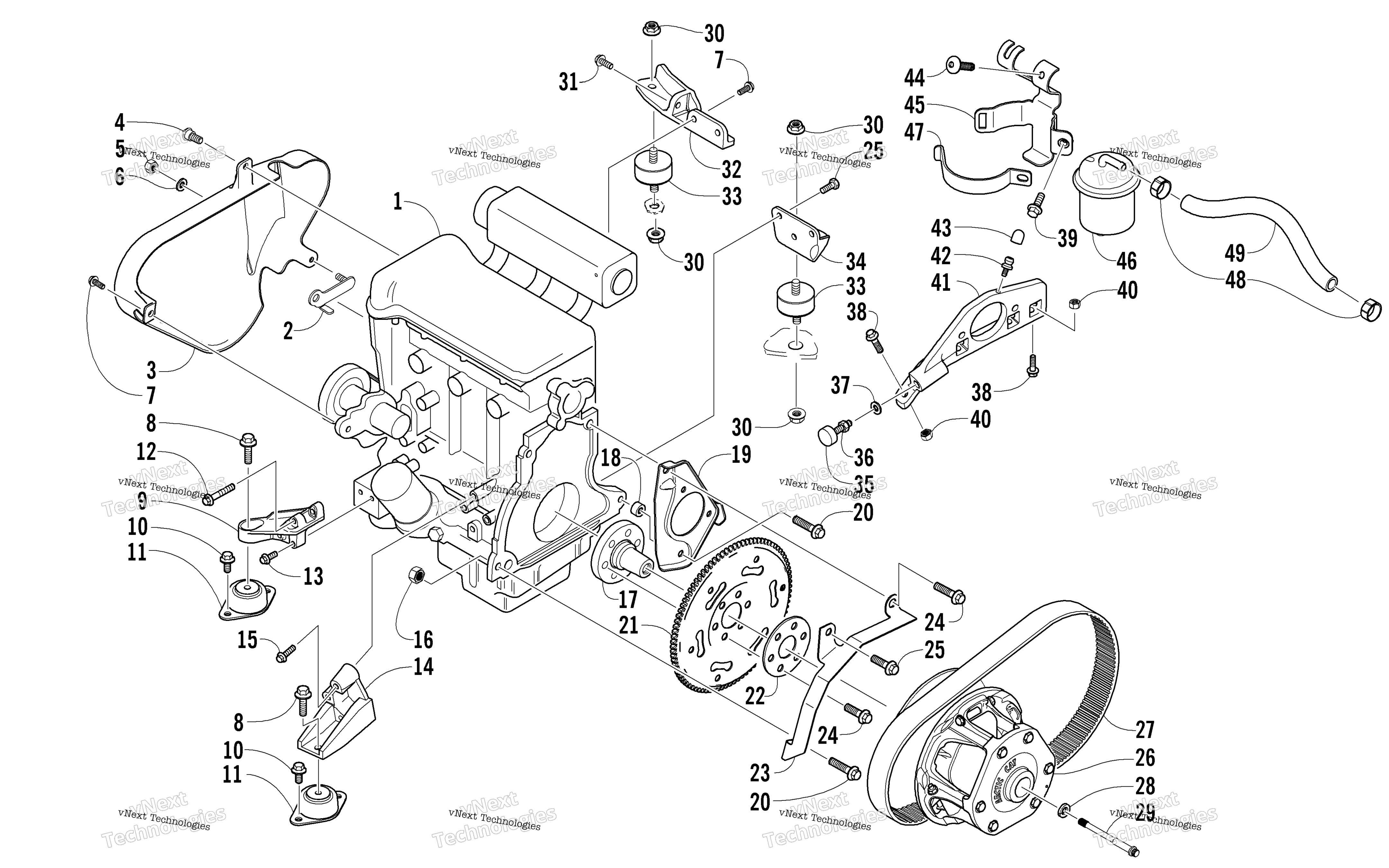 Двигатель And Related Parts