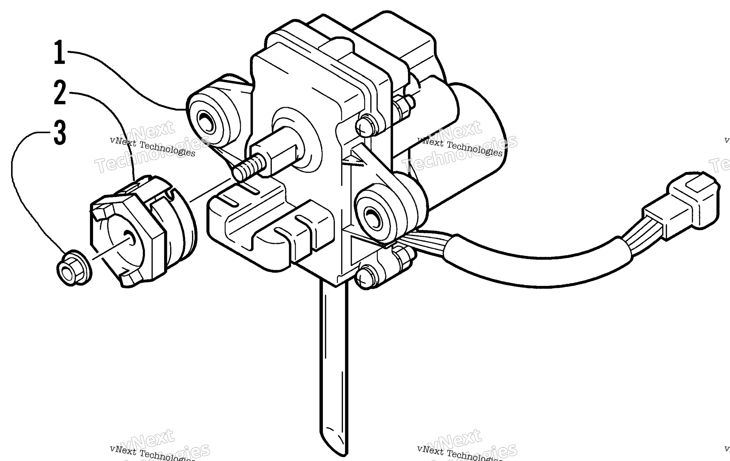 Servomotor узел