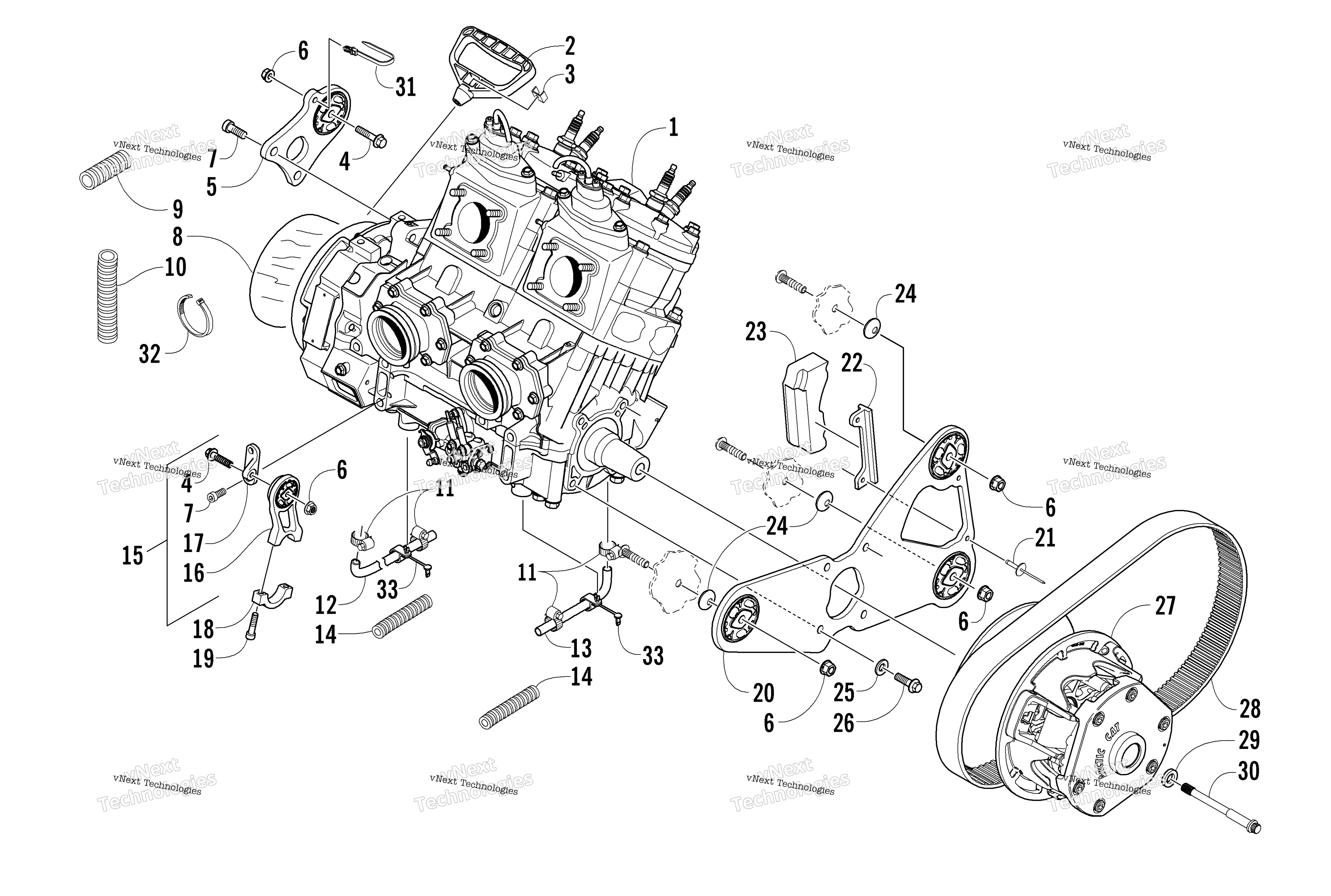 Двигатель And Related Parts