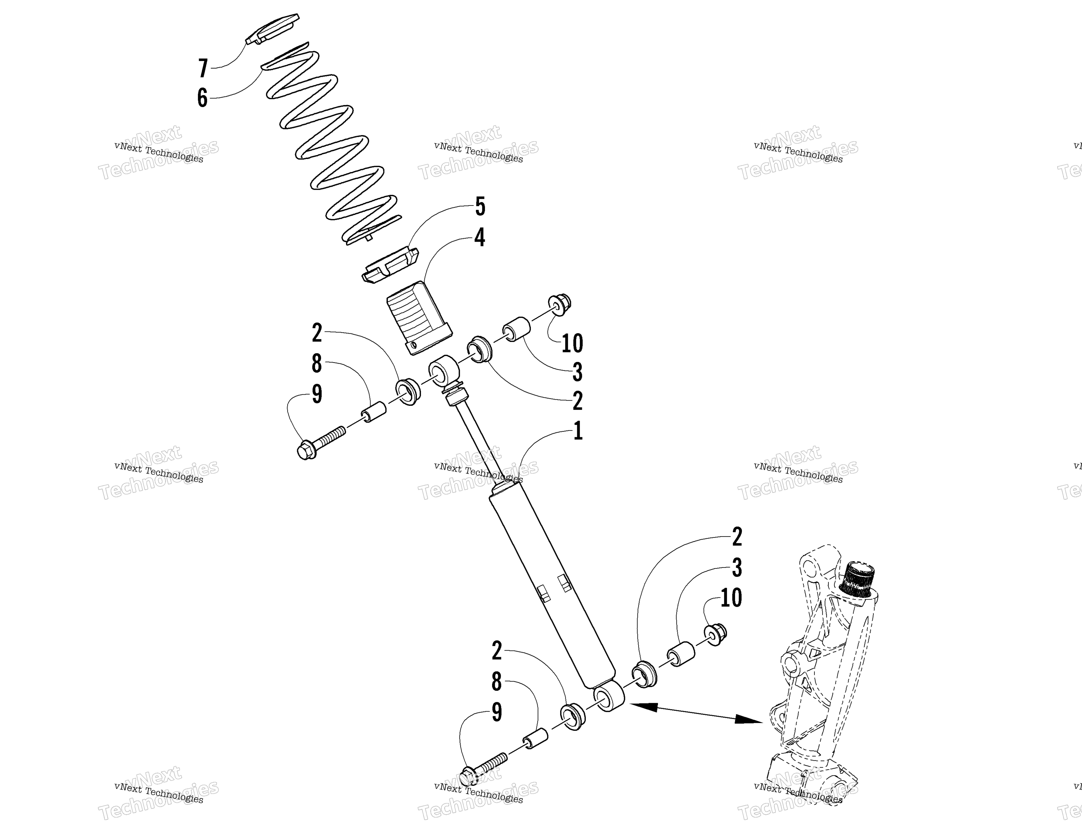 Амортизатор Absorber Assembly