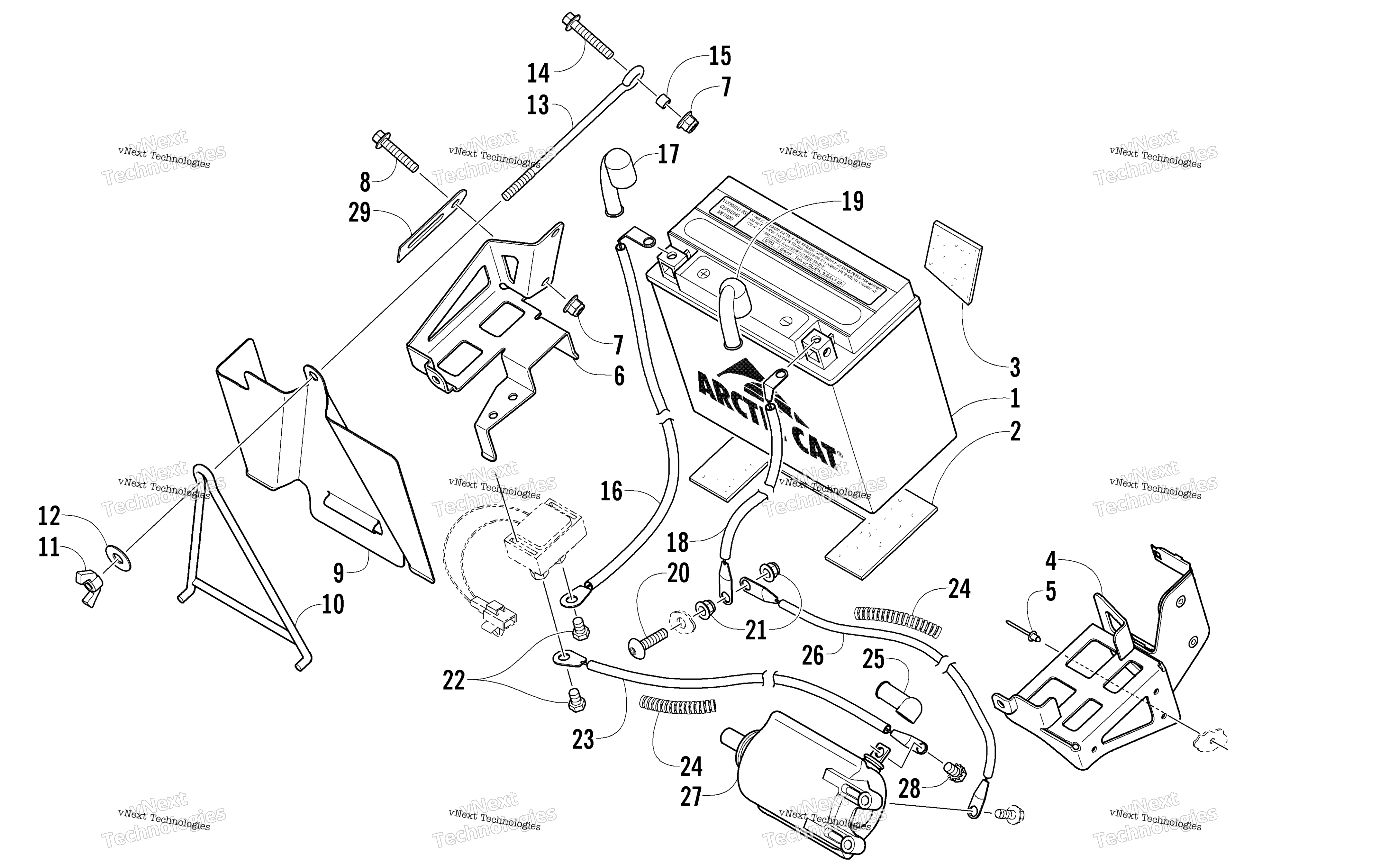 Аккумулятор And Tray Assembly