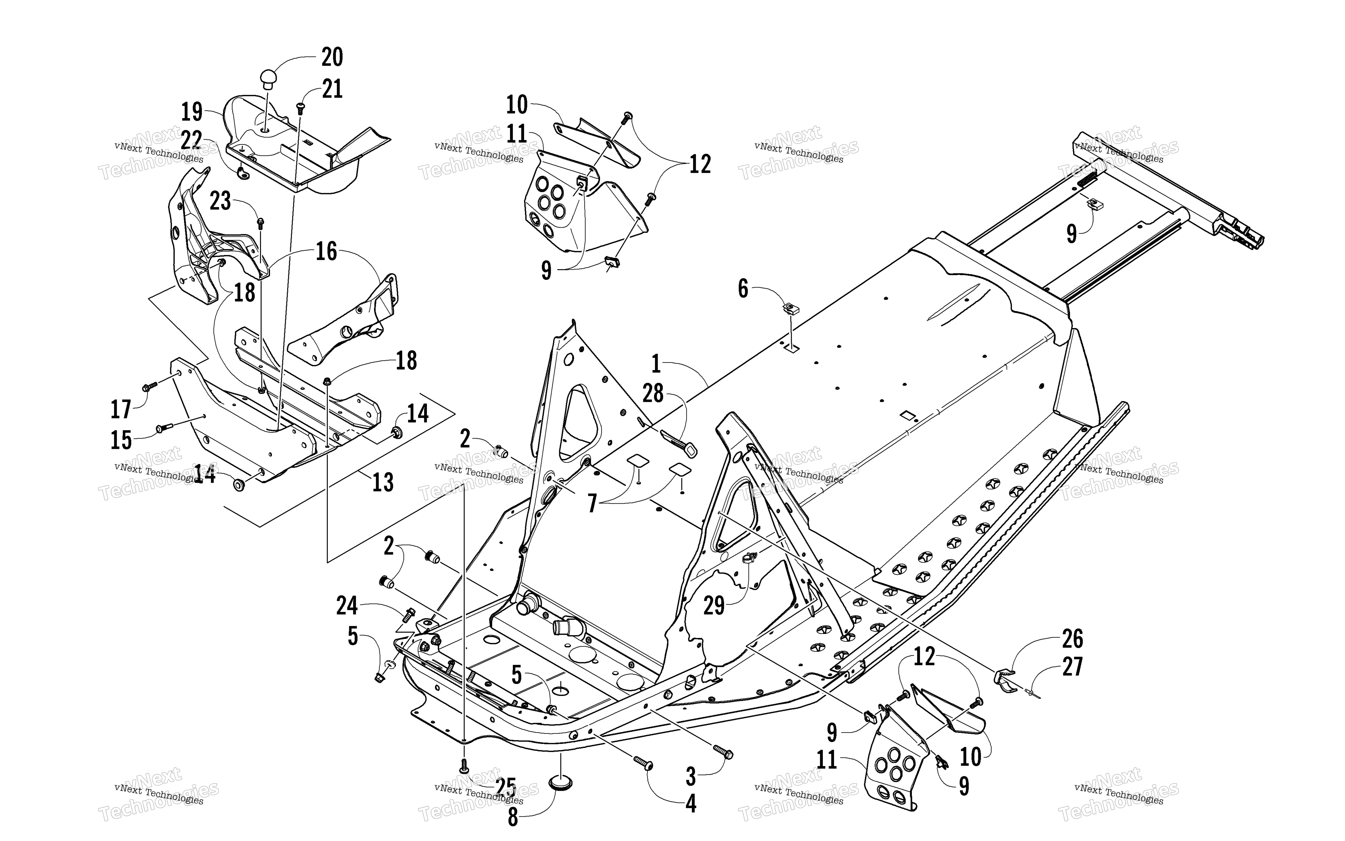 Шасси Assembly