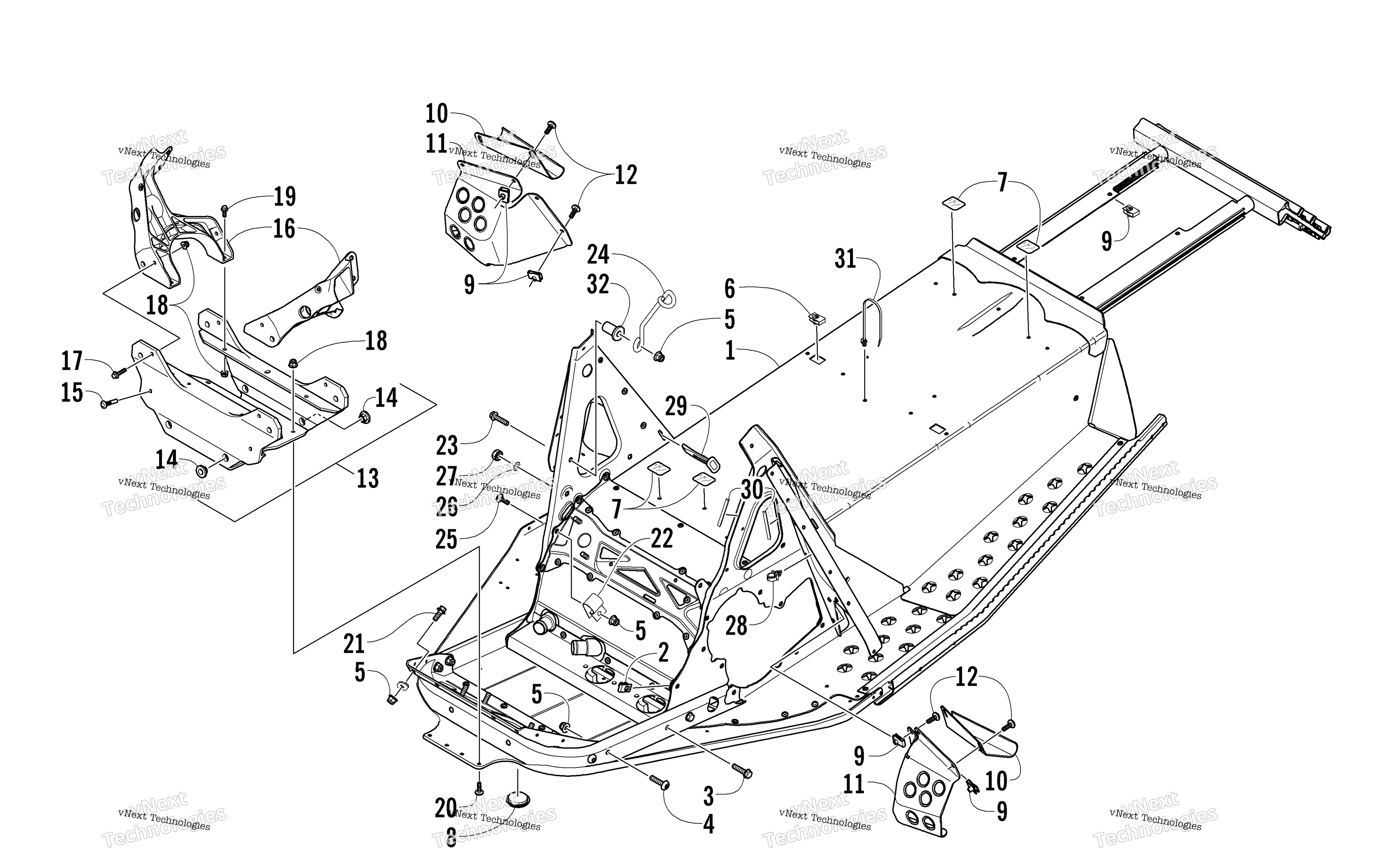 Шасси Assembly