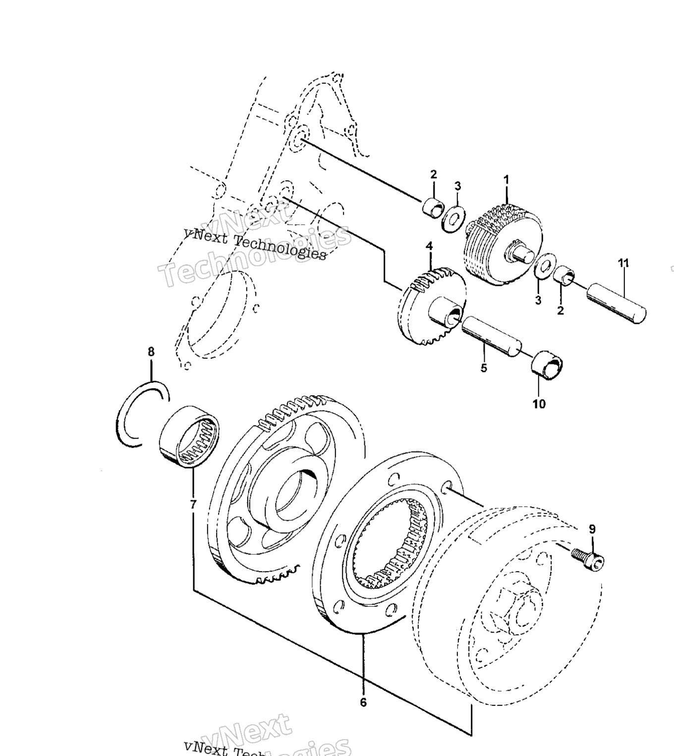 Стартер Clutch Assembly