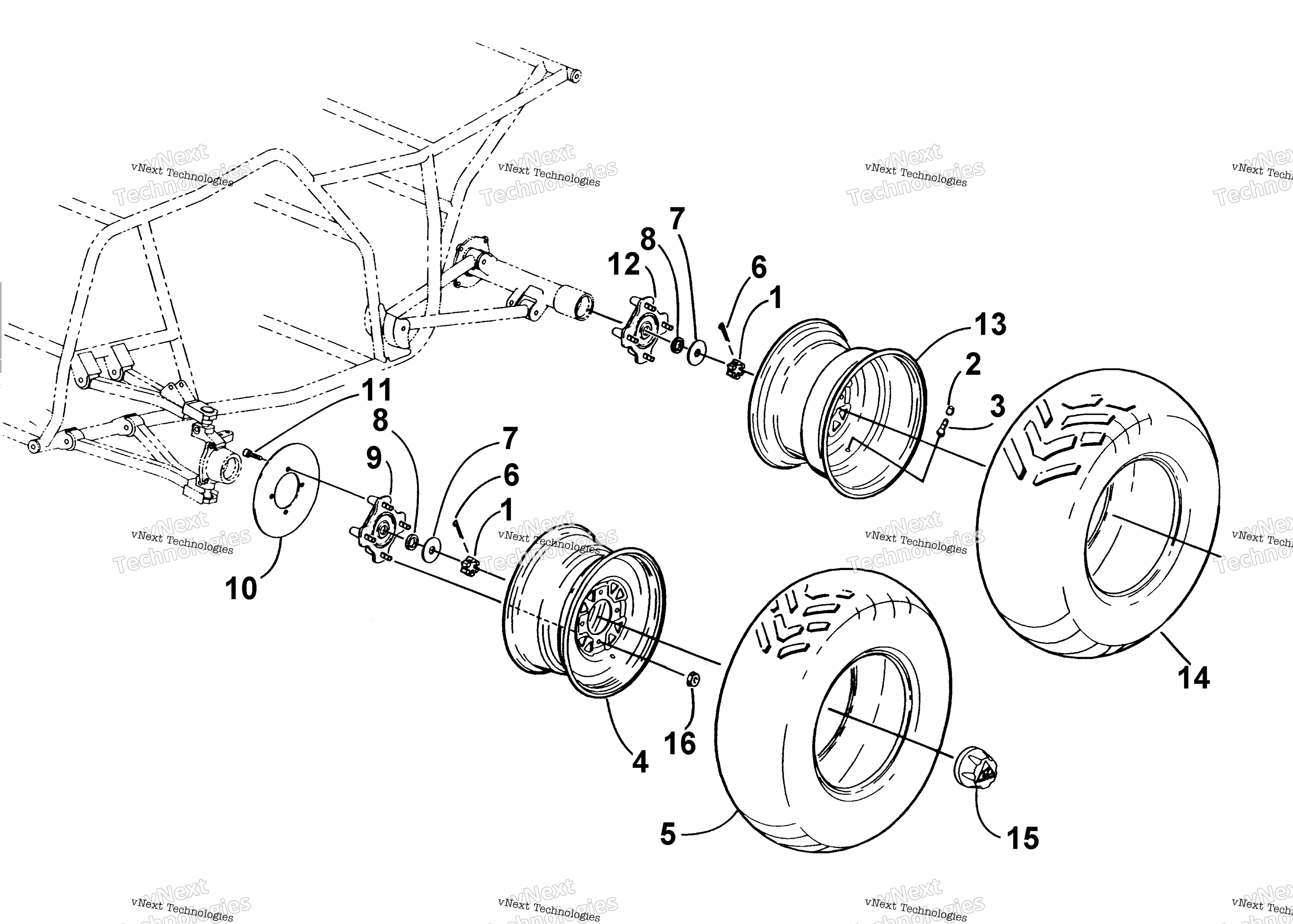Колесо And Tire Assembly