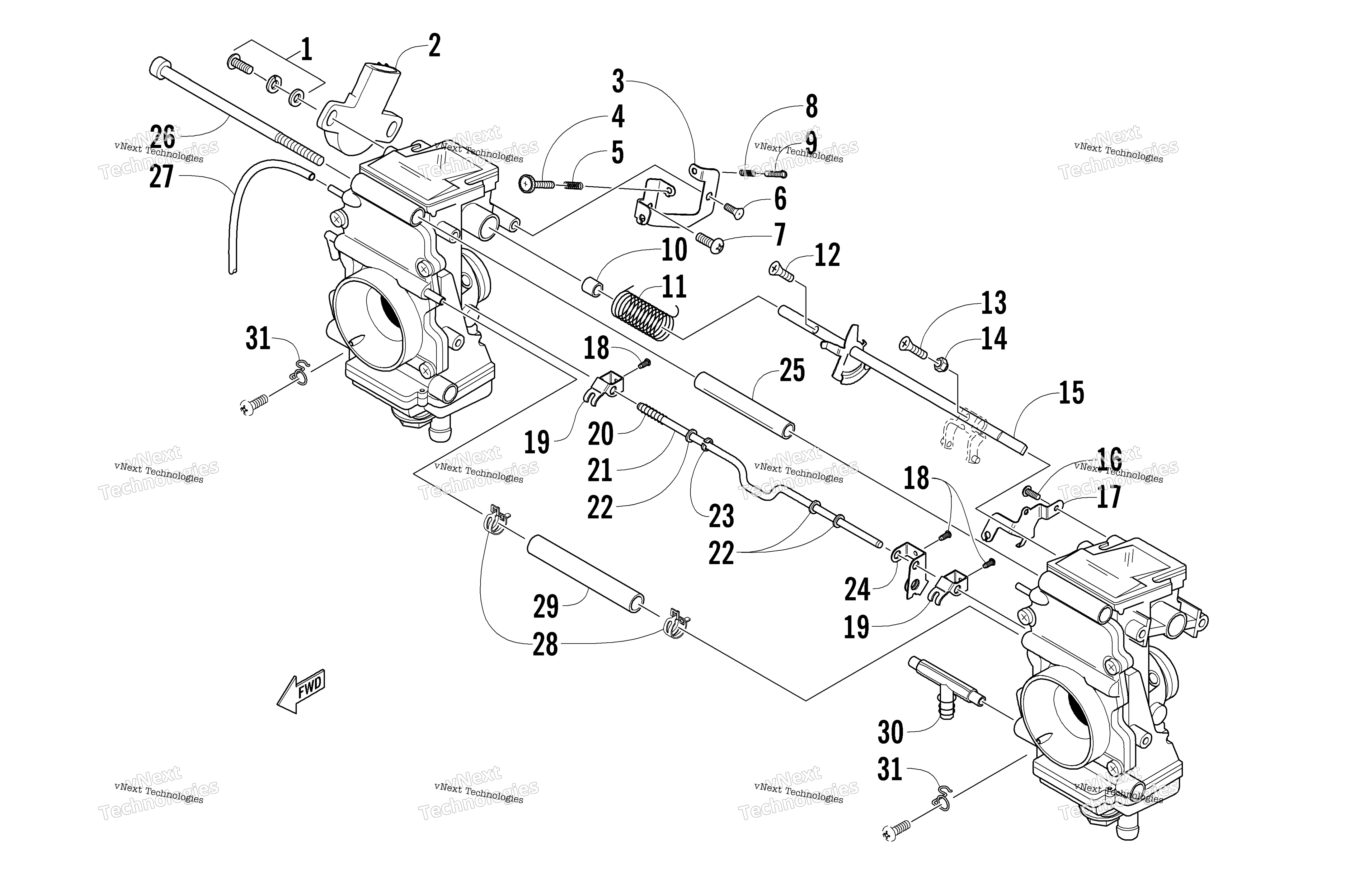 Карбюратор - External Parts
