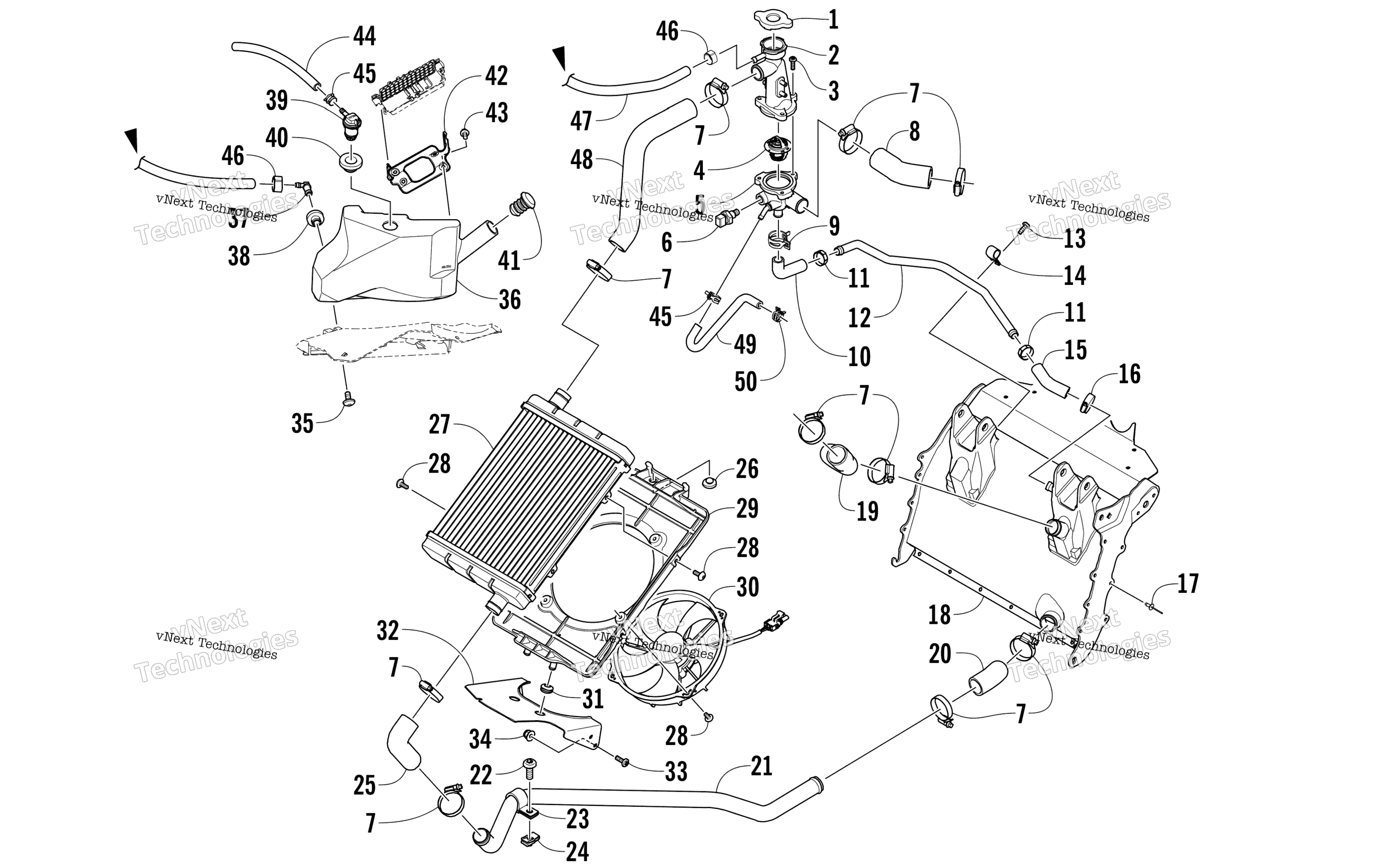 Система охлаждения Assembly