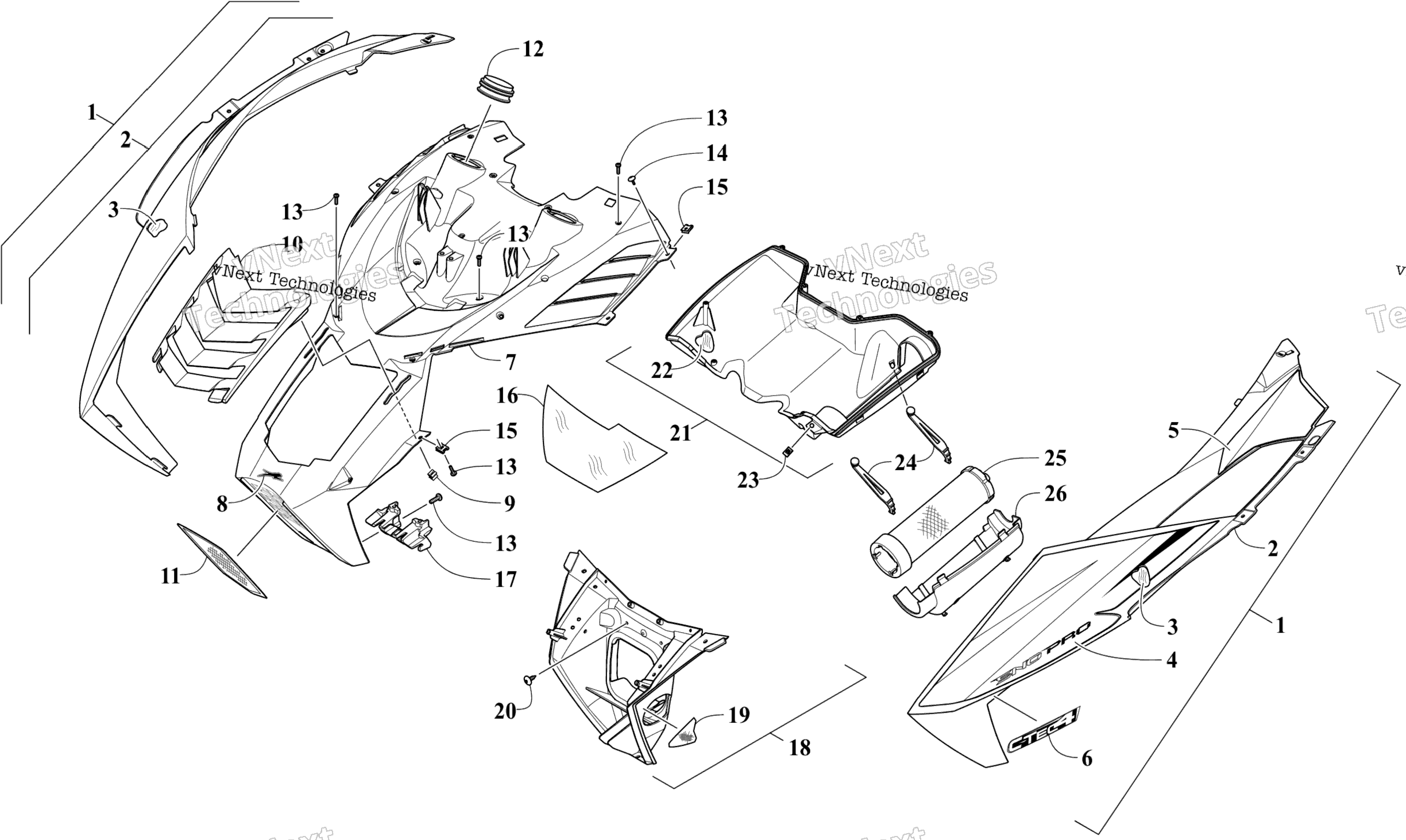 Капот And Air Intake Assembly
