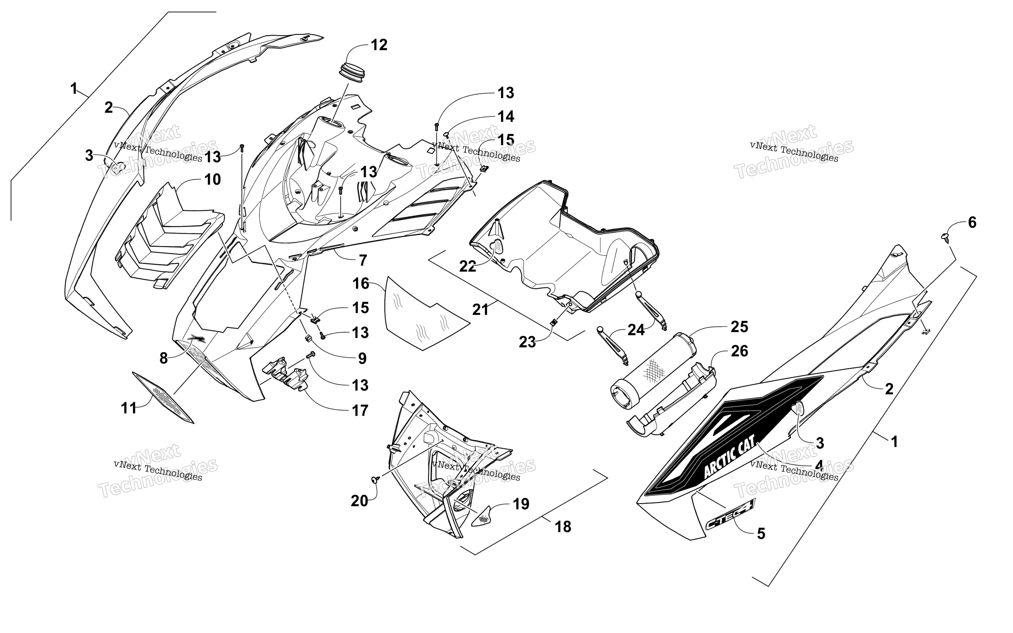Капот And Air Intake Assembly