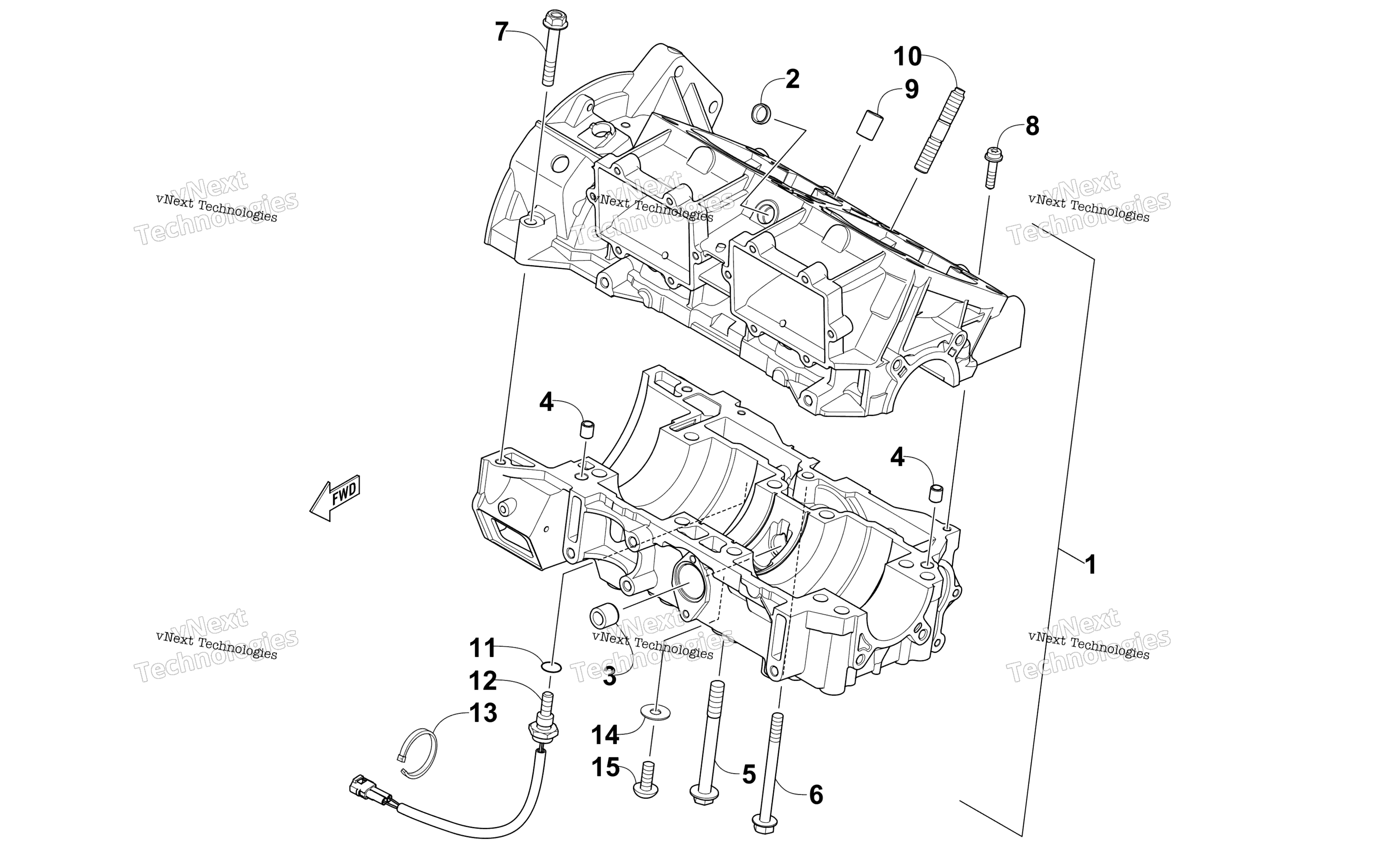 Картер Assembly