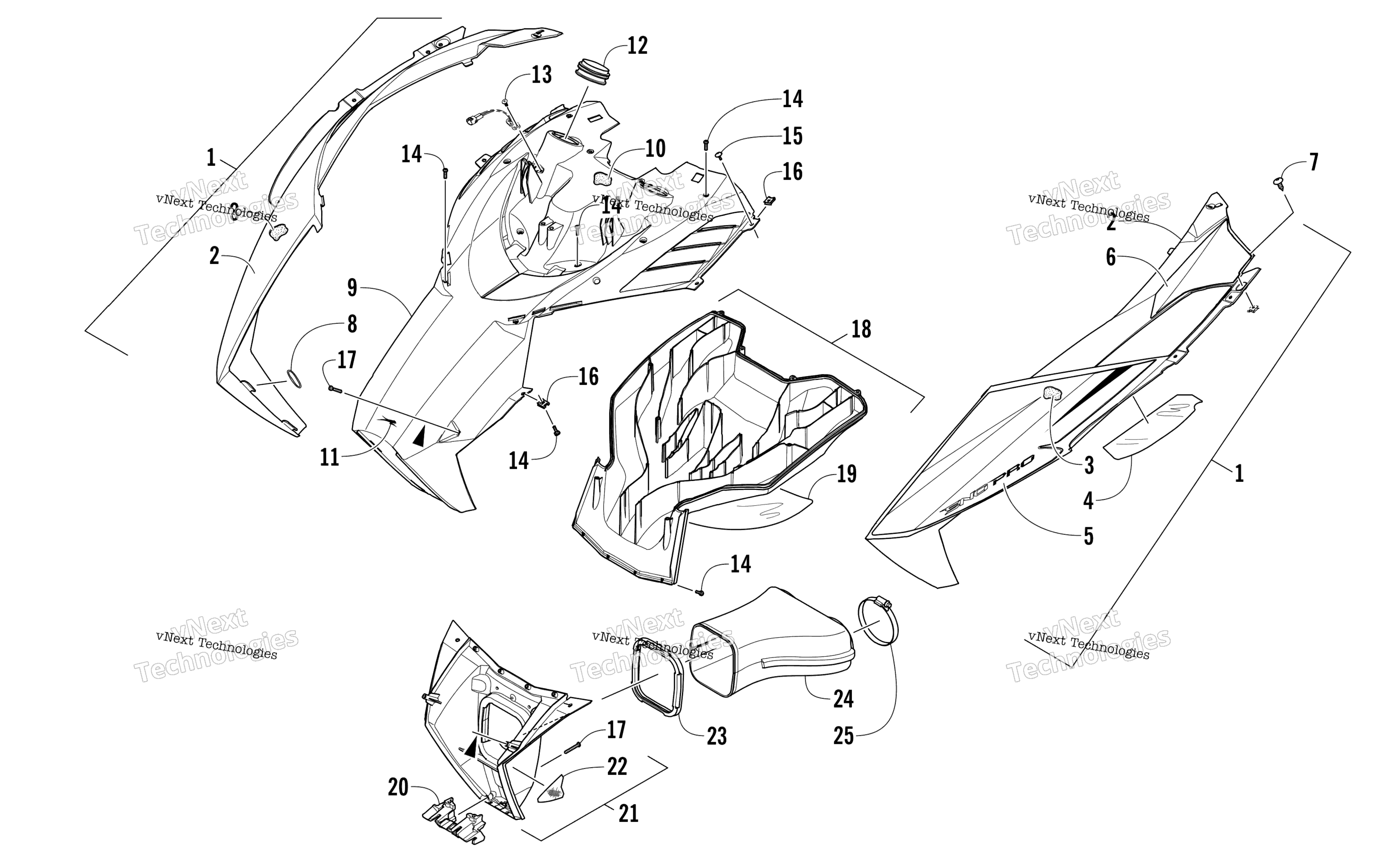 Капот And Air Intake Assembly