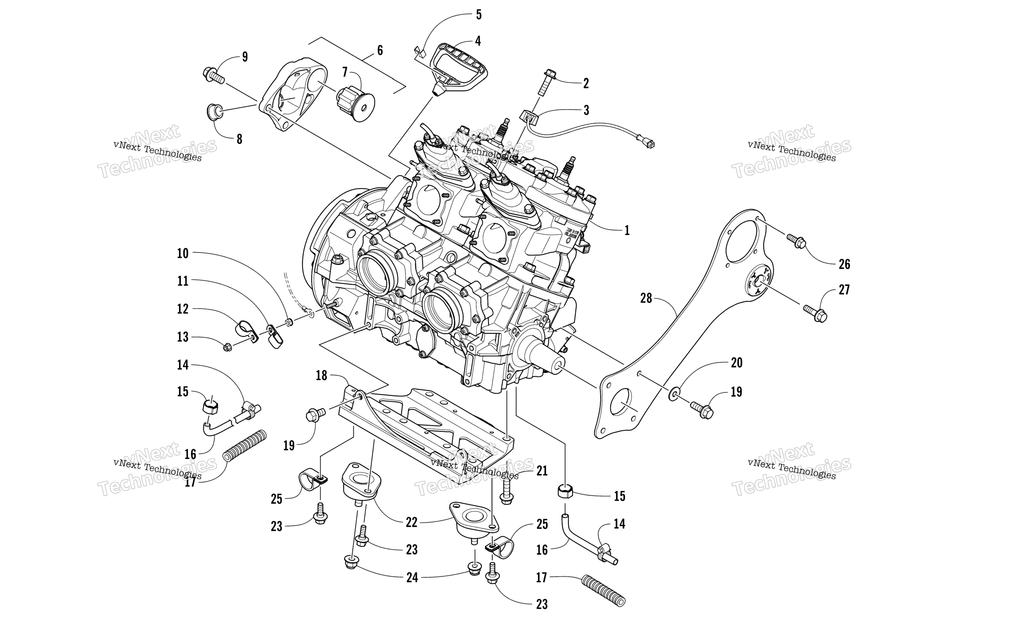 Двигатель And Related Parts