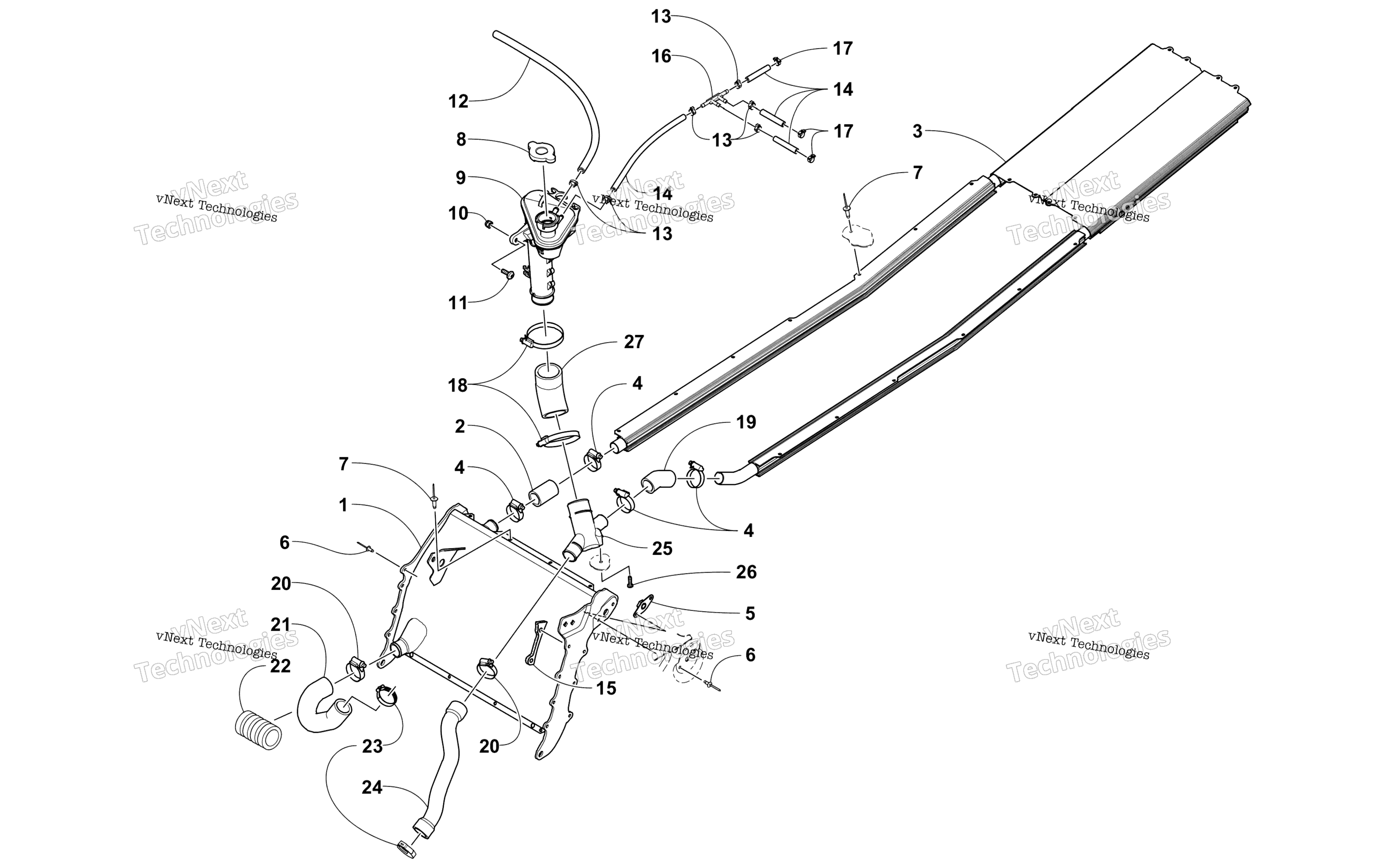 Система охлаждения Assembly