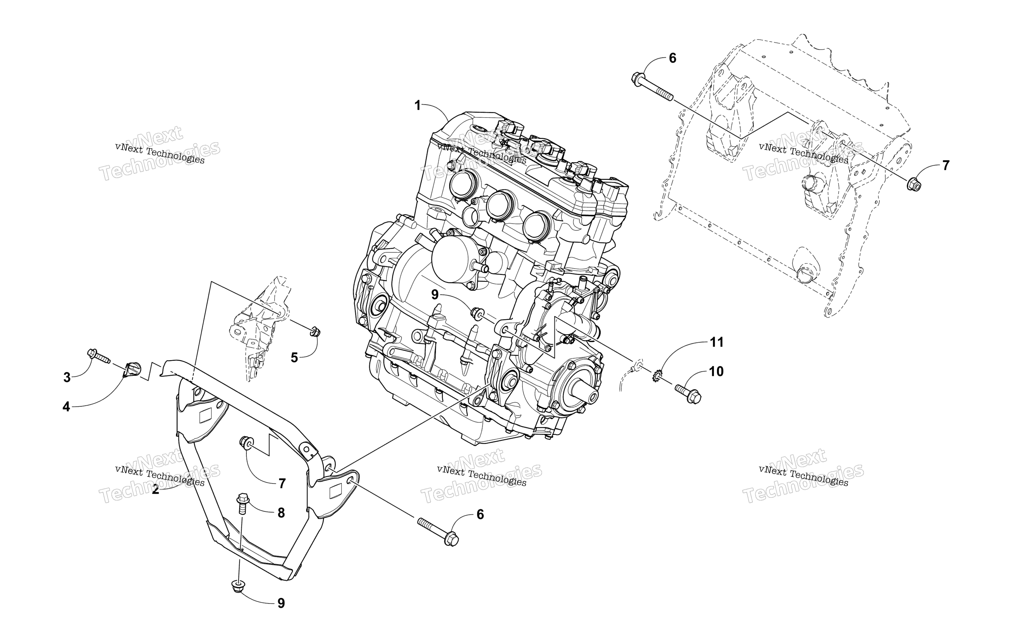 Двигатель And Related Parts