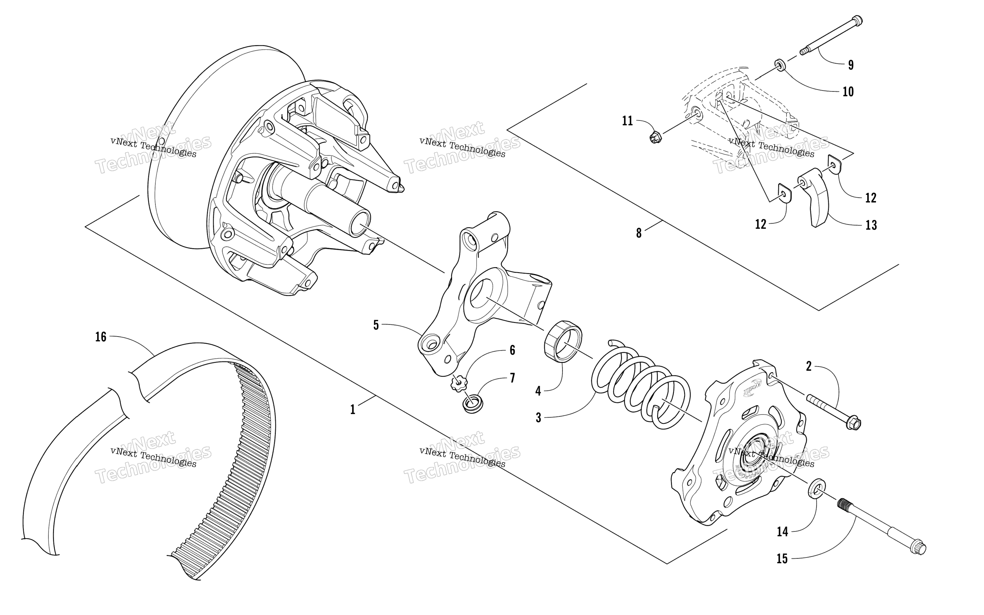 Привод Clutch