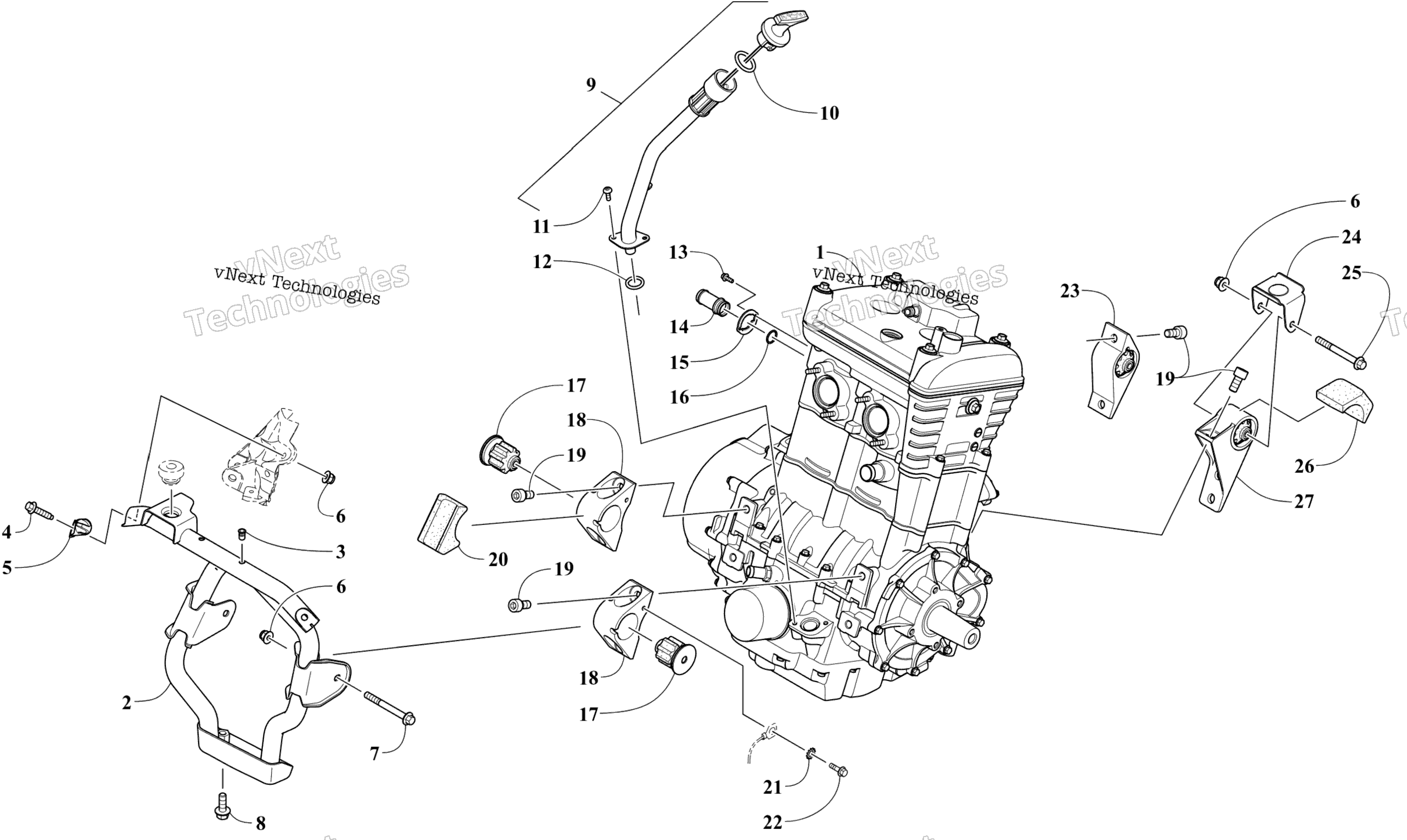 Двигатель And Related Parts