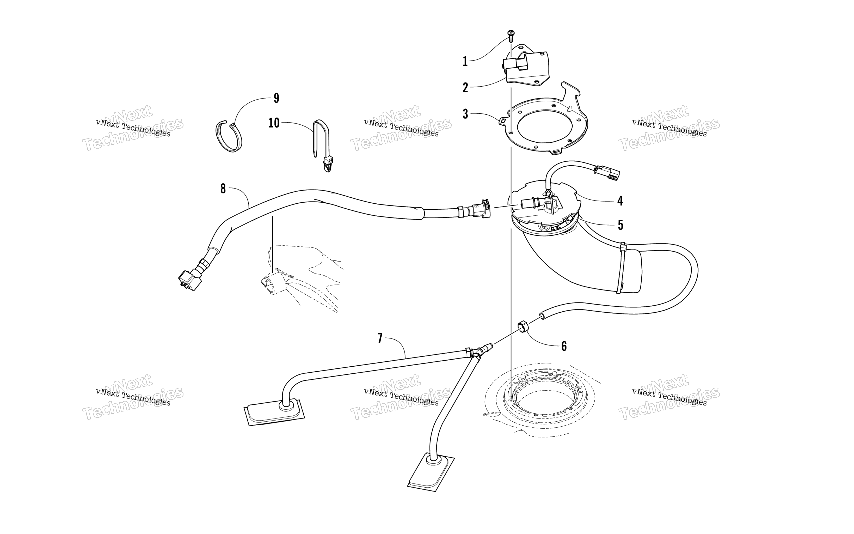 Топливная система Pump Assembly