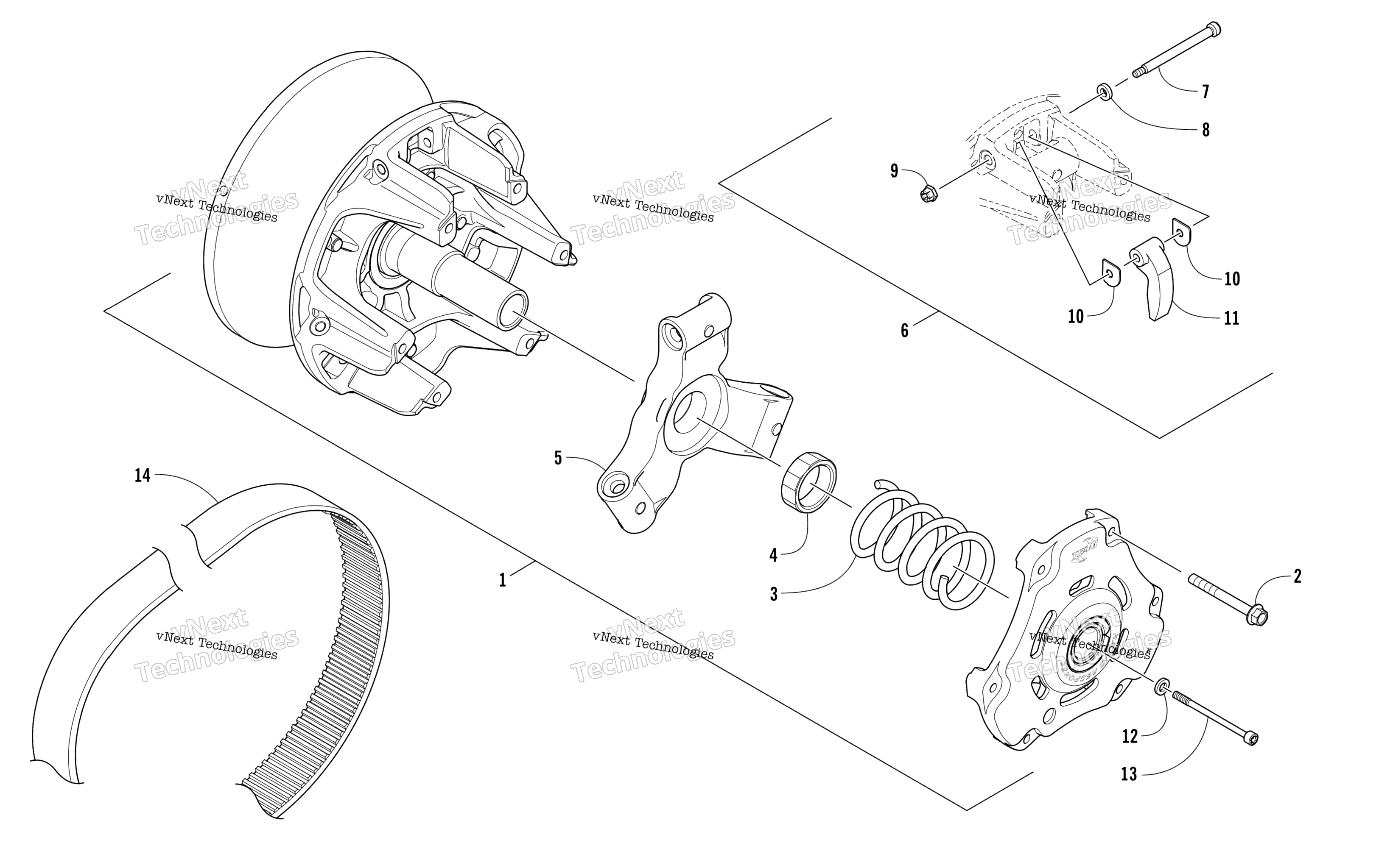 Привод Clutch
