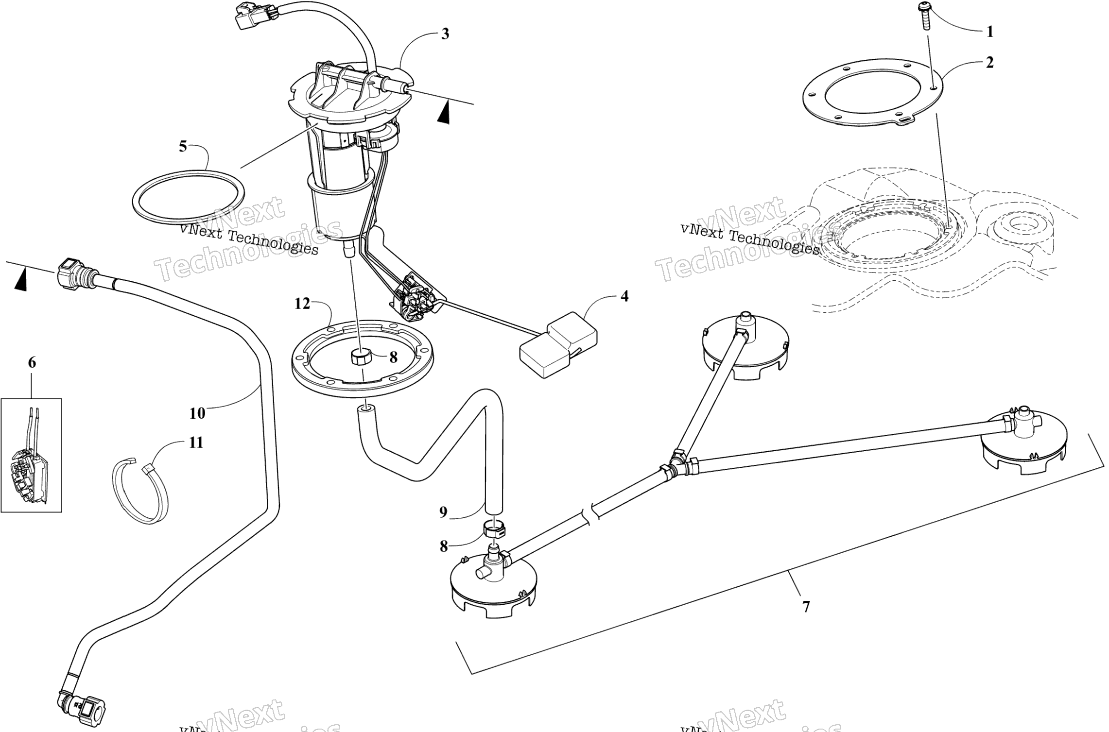 Топливная система Pump Assembly